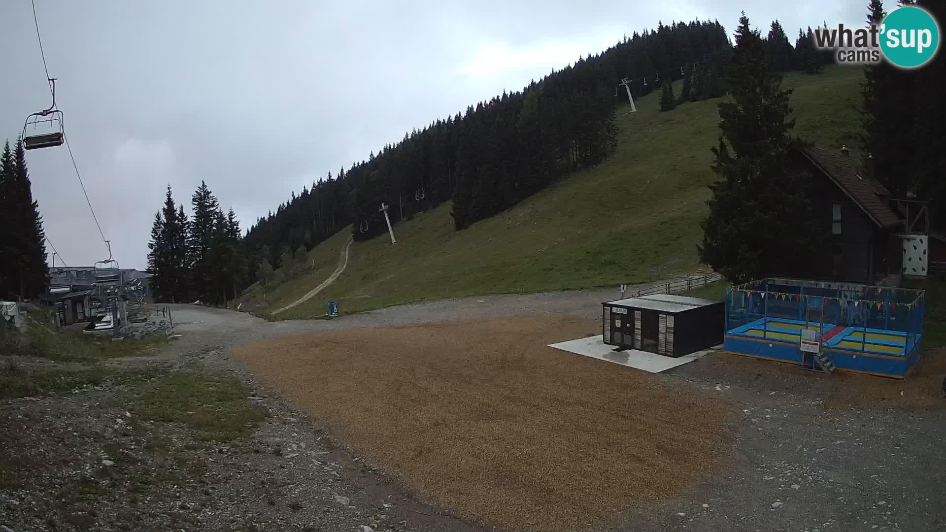 GOLTE Ski resort live webcam – view to Medvedjak – Slovenia
