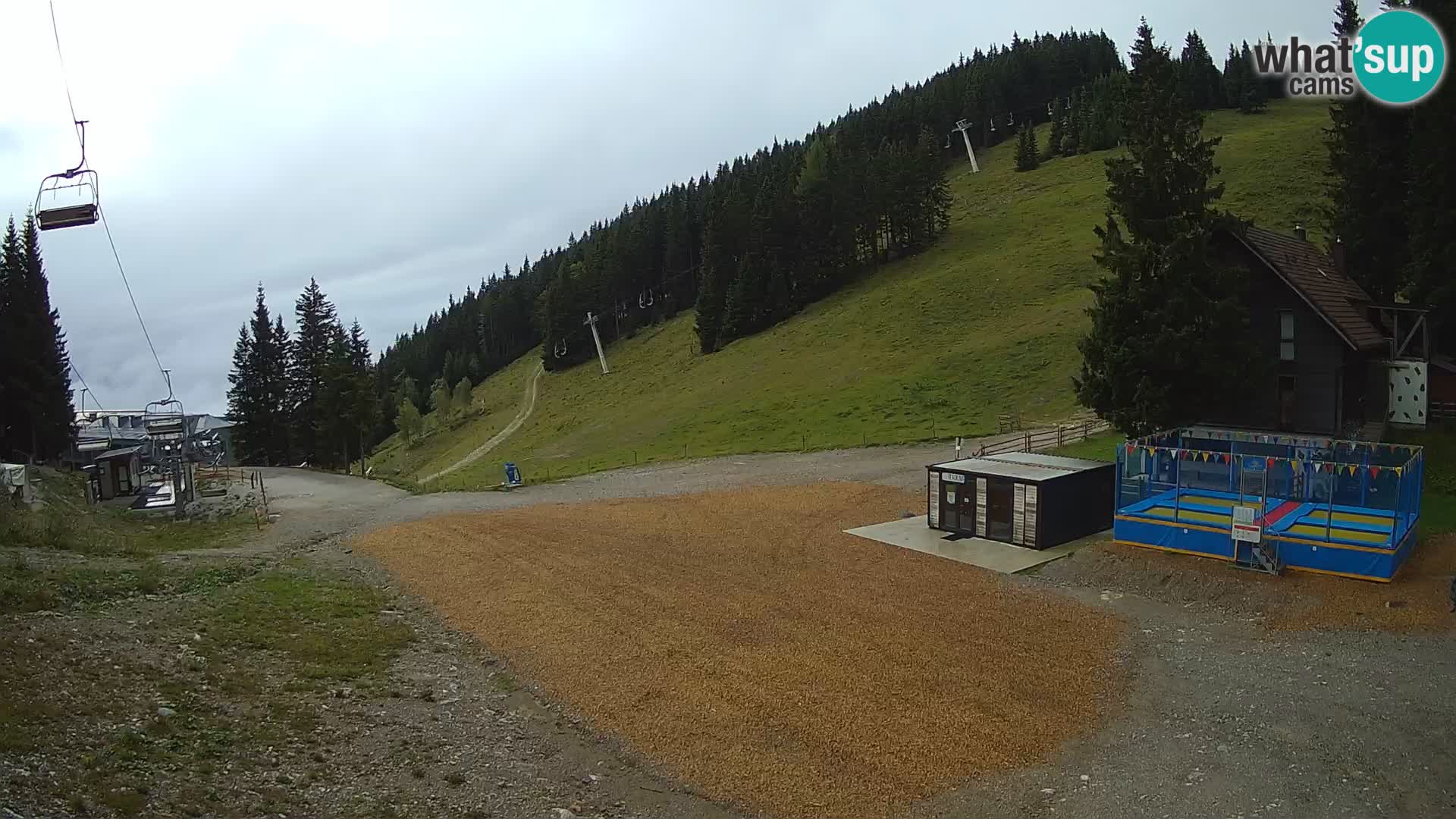 GOLTE Ski resort live webcam – view to Medvedjak – Slovenia