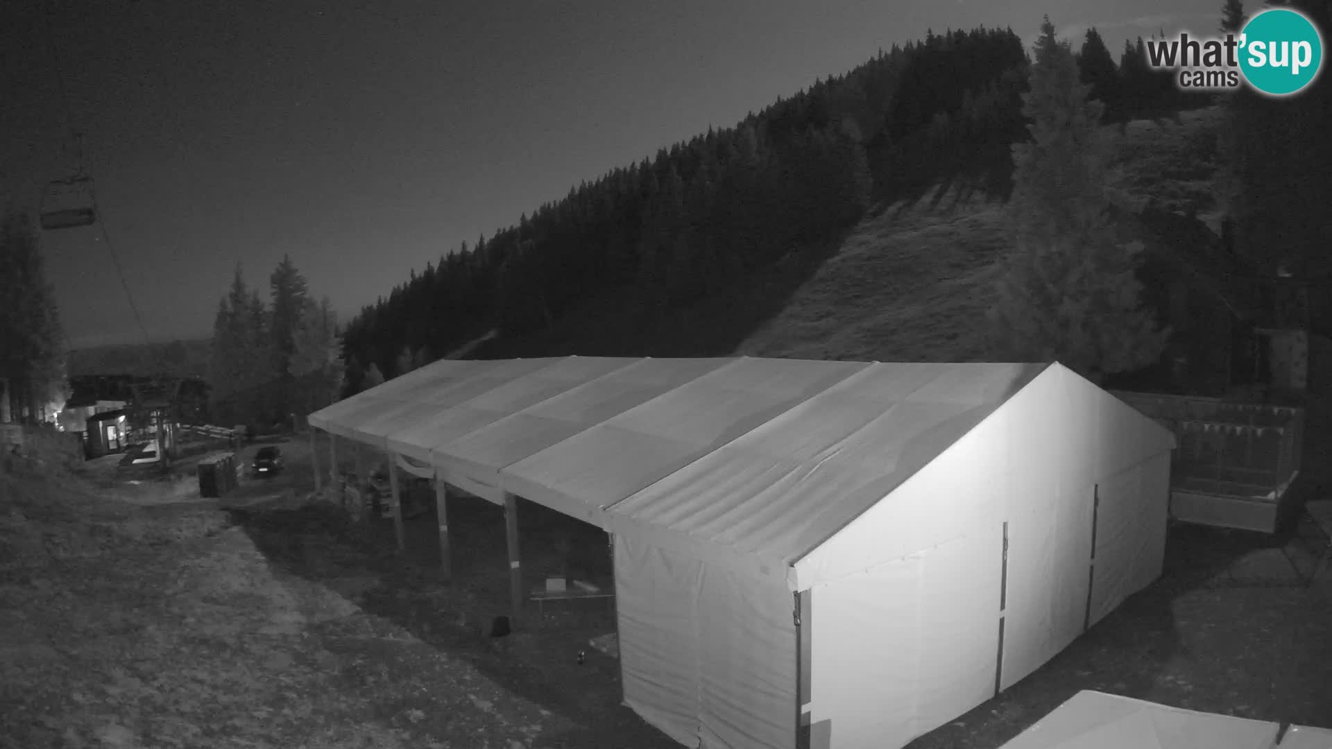 GOLTE skijalište web kamera – pogled na Medvedjak – Slovenija