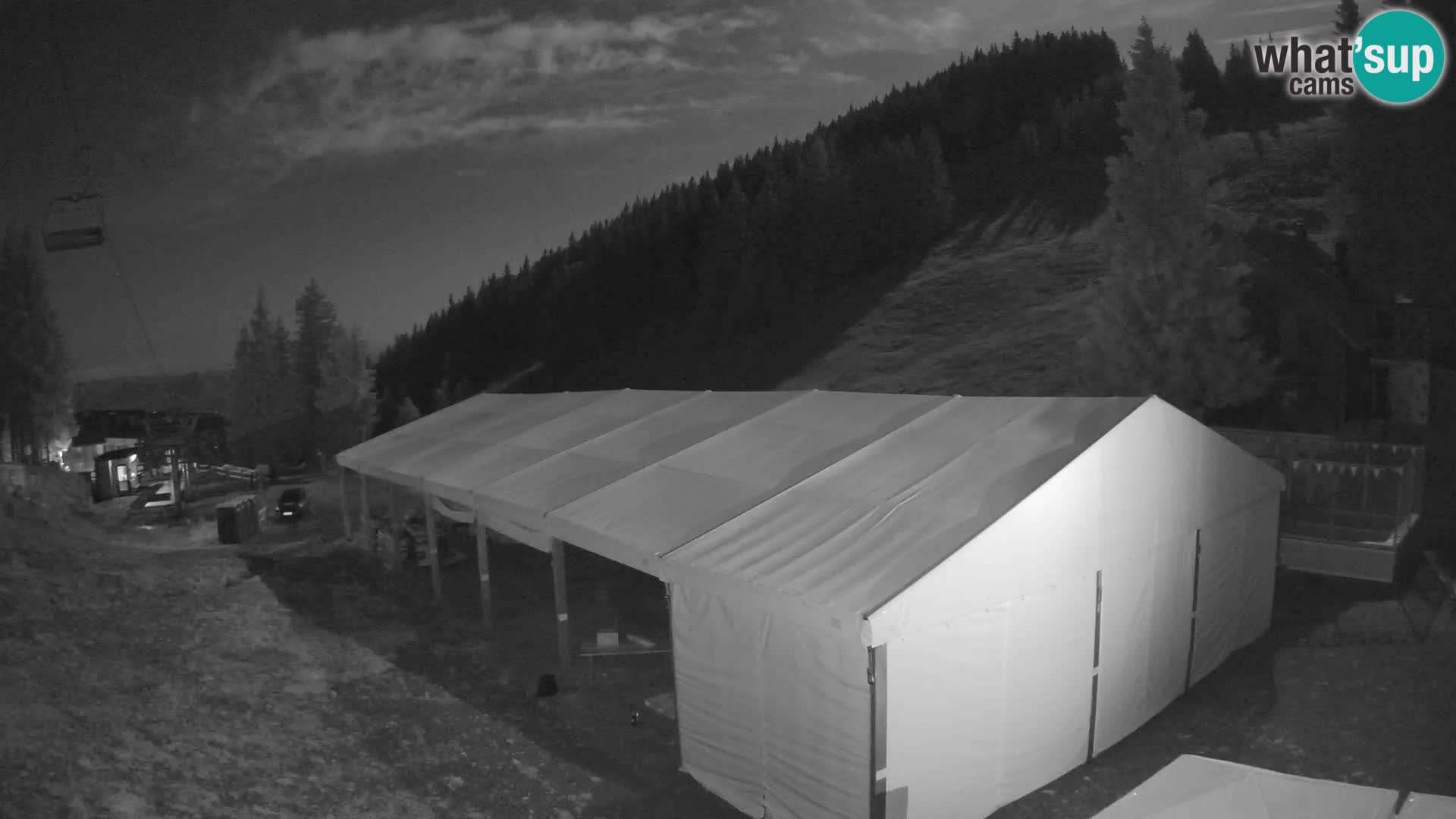 GOLTE Skigebiet webcam – Schöne Aussicht auf Medvedjak – Slowenien