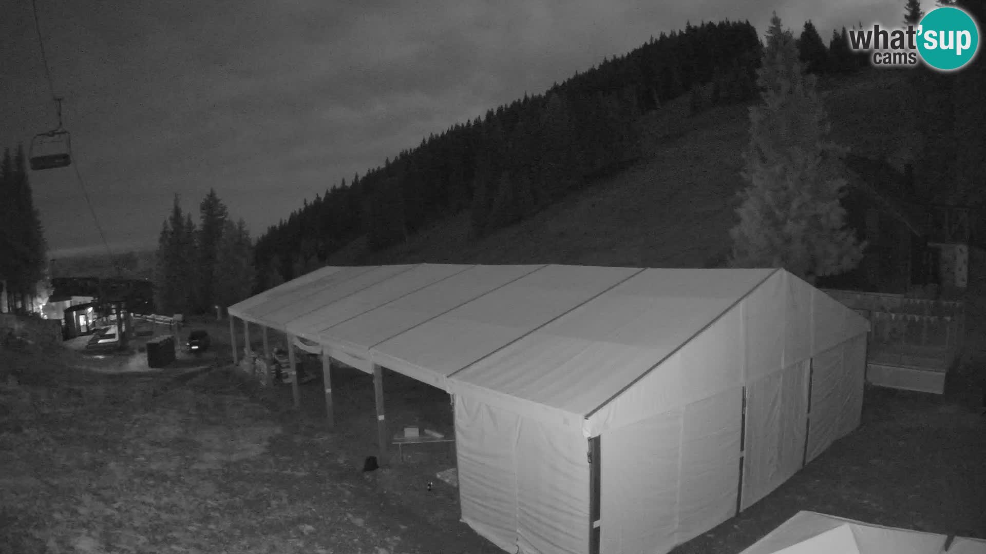 GOLTE Skigebiet webcam – Schöne Aussicht auf Medvedjak – Slowenien