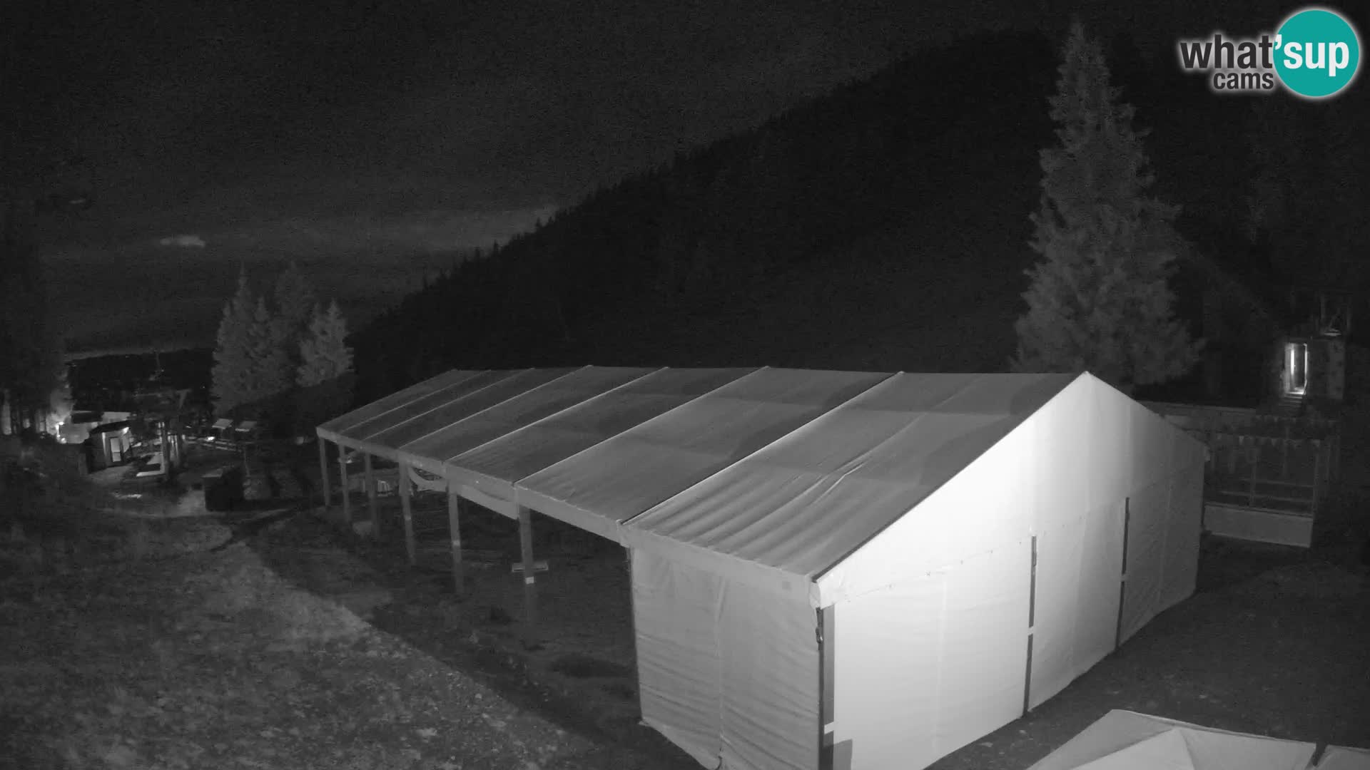 Webcam en direct de la station de ski de GOLTE – vue sur Medvedjak – Slovénie