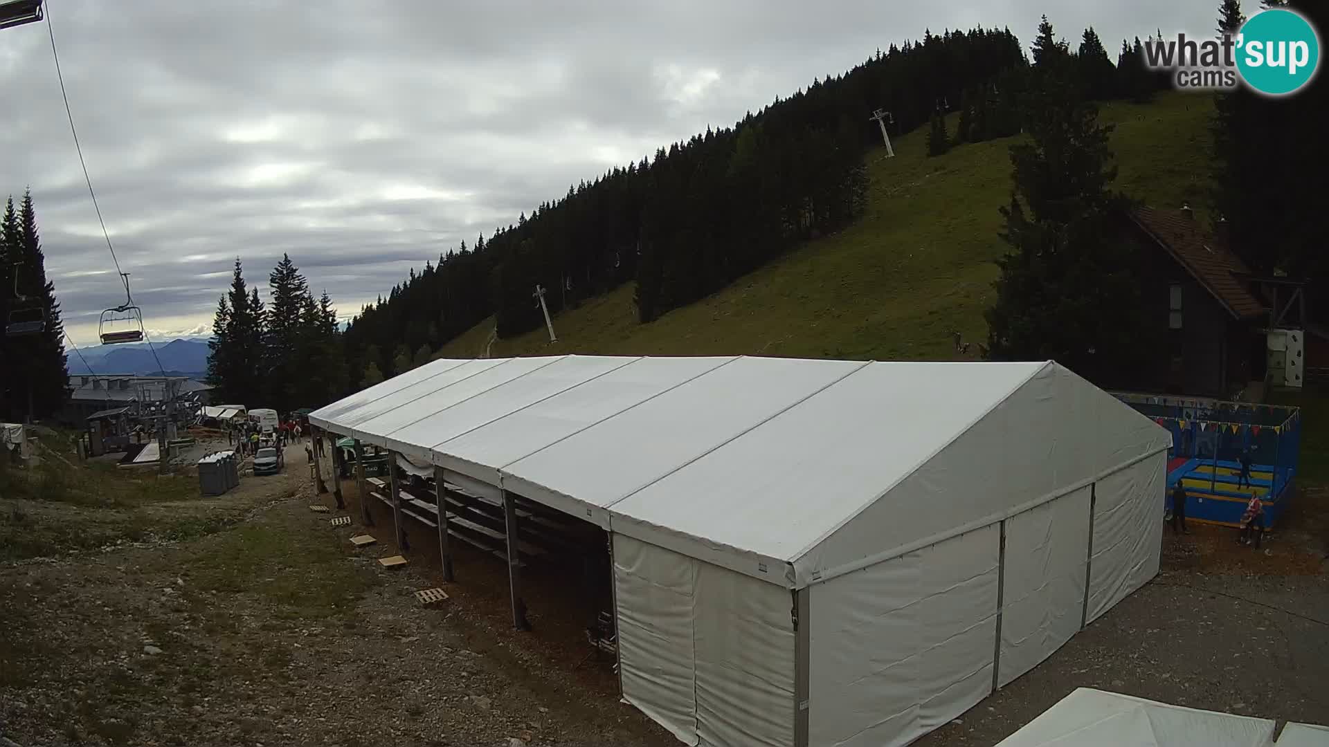 GOLTE stazione sciistica webcam – vista Medvedjak – Slovenia