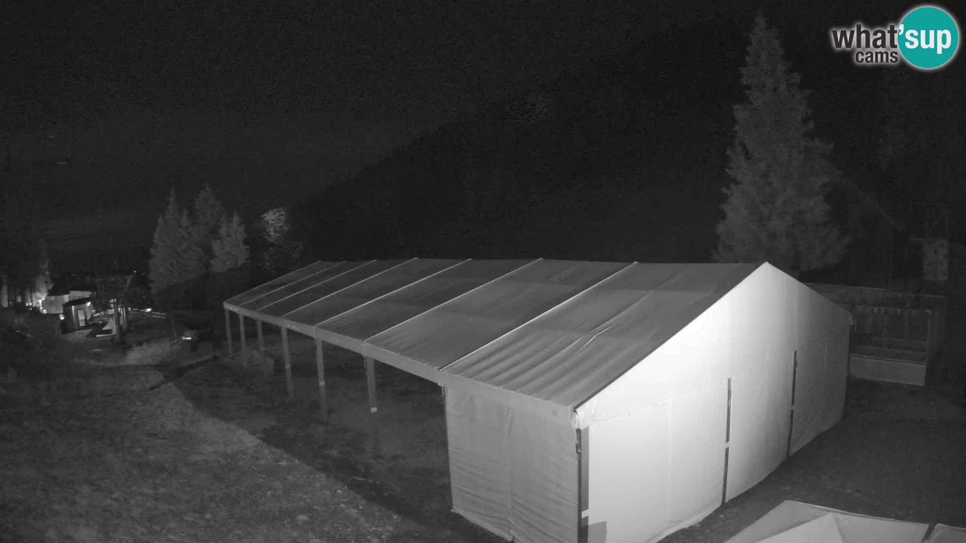 Cámara web en vivo de la estación de esquí GOLTE – vista a Medvedjak – Eslovenia