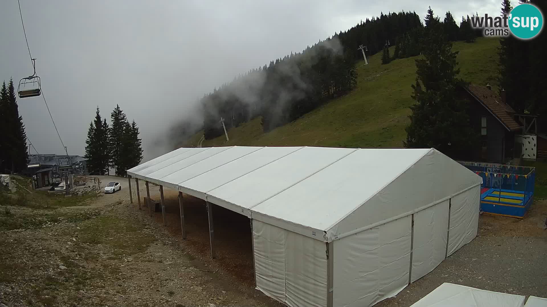 GOLTE Skigebiet webcam – Schöne Aussicht auf Medvedjak – Slowenien