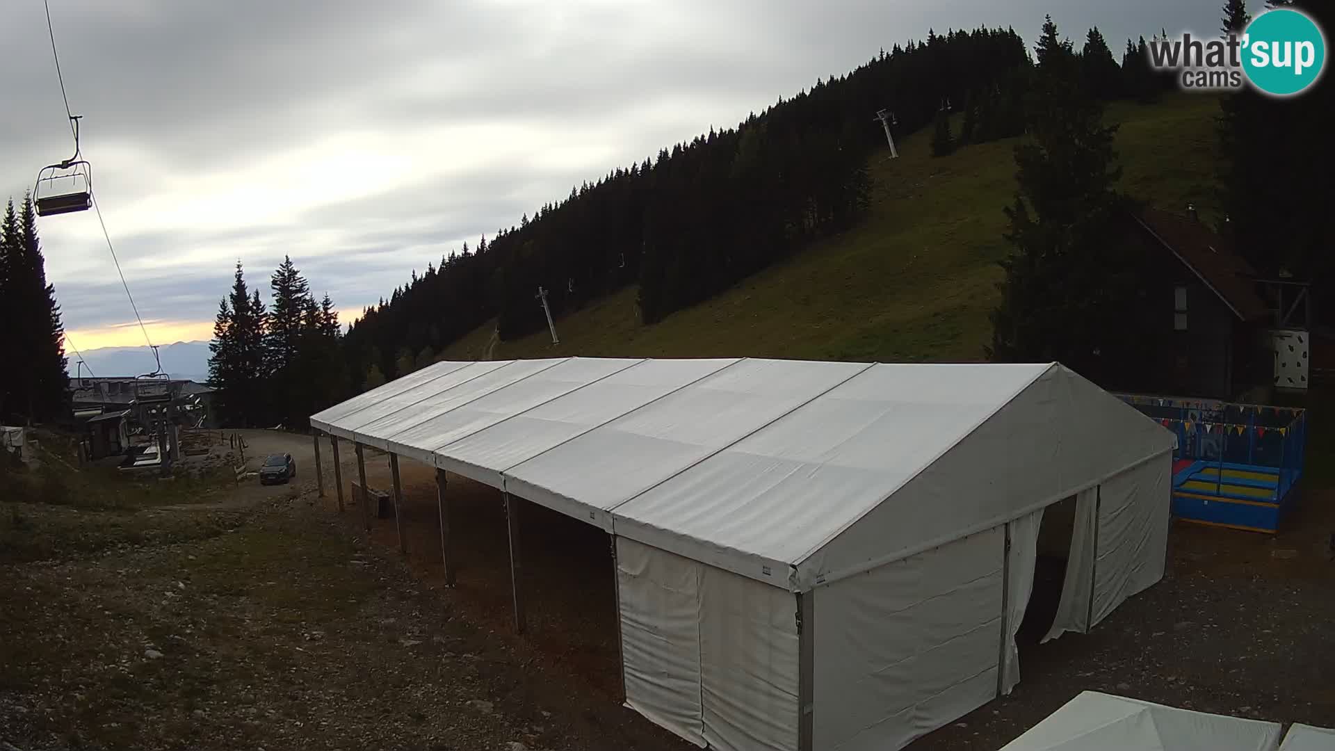 GOLTE stazione sciistica webcam – vista Medvedjak – Slovenia