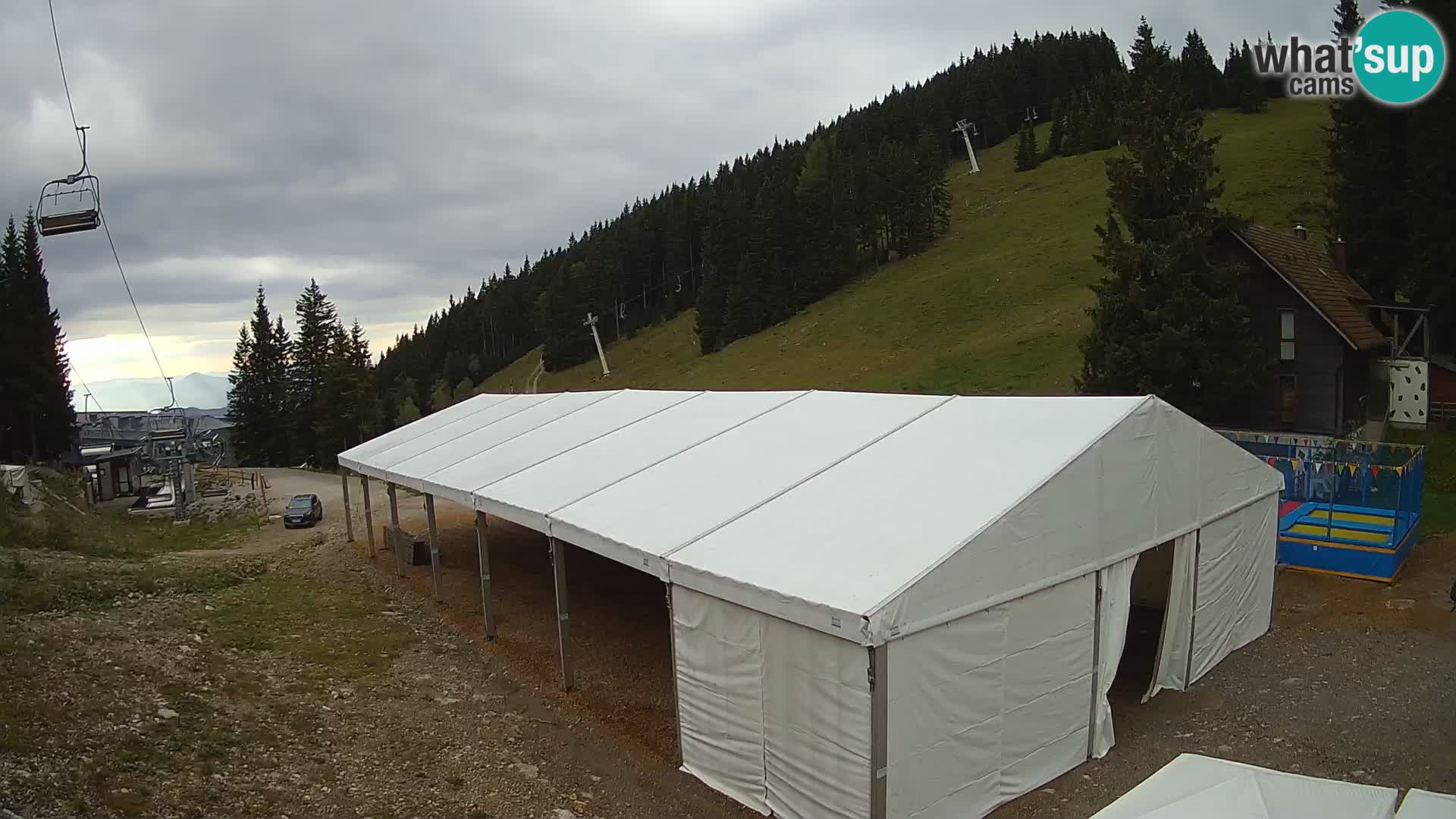 GOLTE Skigebiet webcam – Schöne Aussicht auf Medvedjak – Slowenien