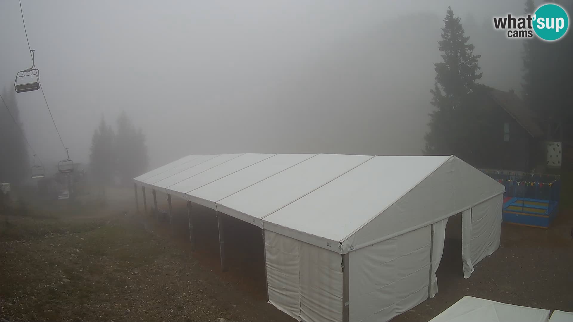 Webcam en direct de la station de ski de GOLTE – vue sur Medvedjak – Slovénie
