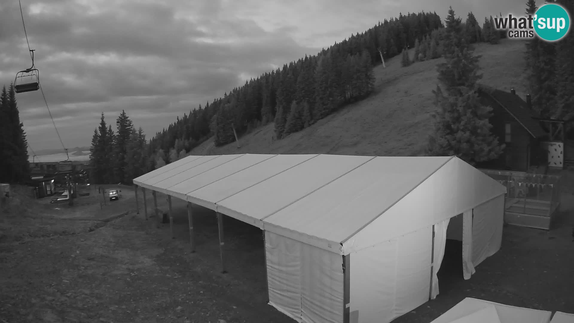 GOLTE Skigebiet webcam – Schöne Aussicht auf Medvedjak – Slowenien