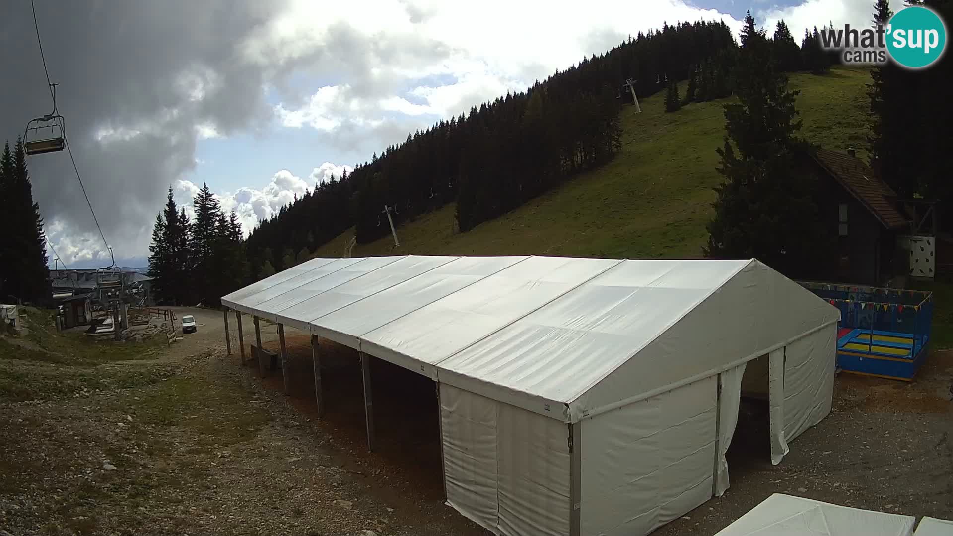 GOLTE Skigebiet webcam – Schöne Aussicht auf Medvedjak – Slowenien