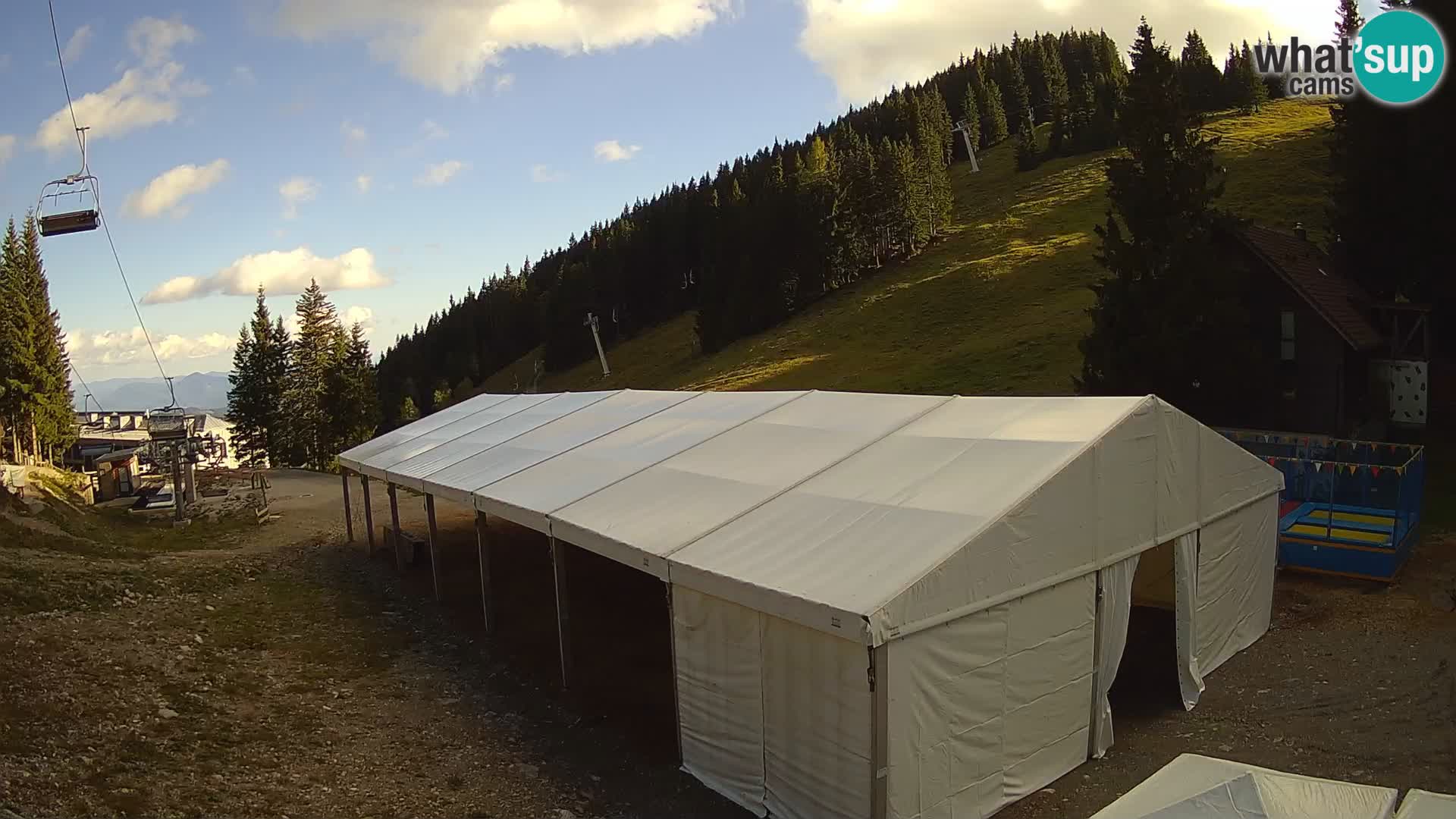 GOLTE stazione sciistica webcam – vista Medvedjak – Slovenia