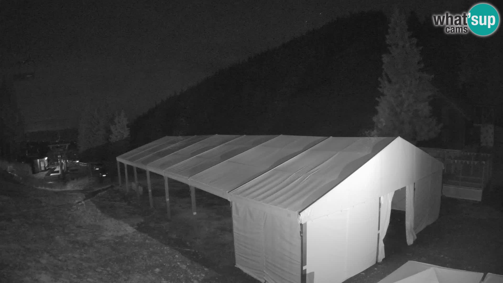 GOLTE skijalište web kamera – pogled na Medvedjak – Slovenija