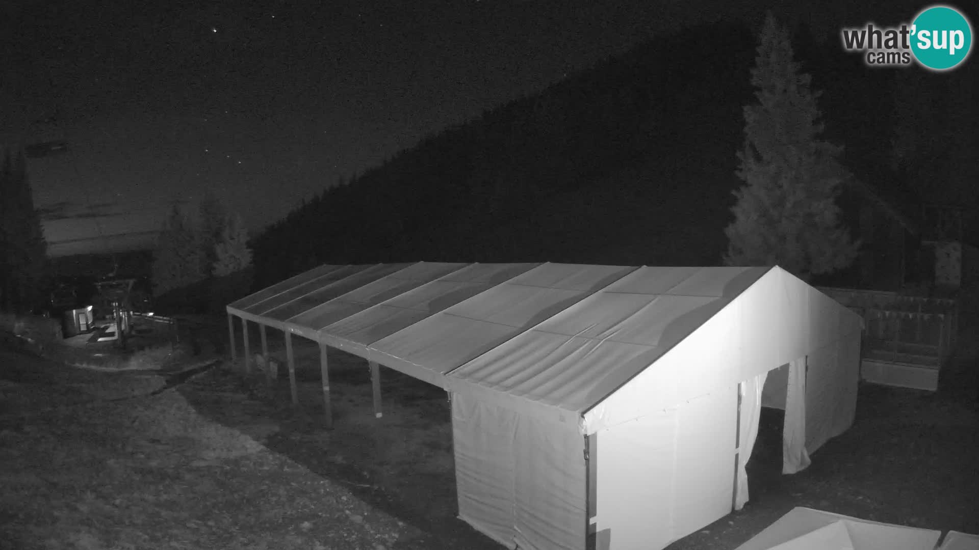 GOLTE skijalište web kamera – pogled na Medvedjak – Slovenija