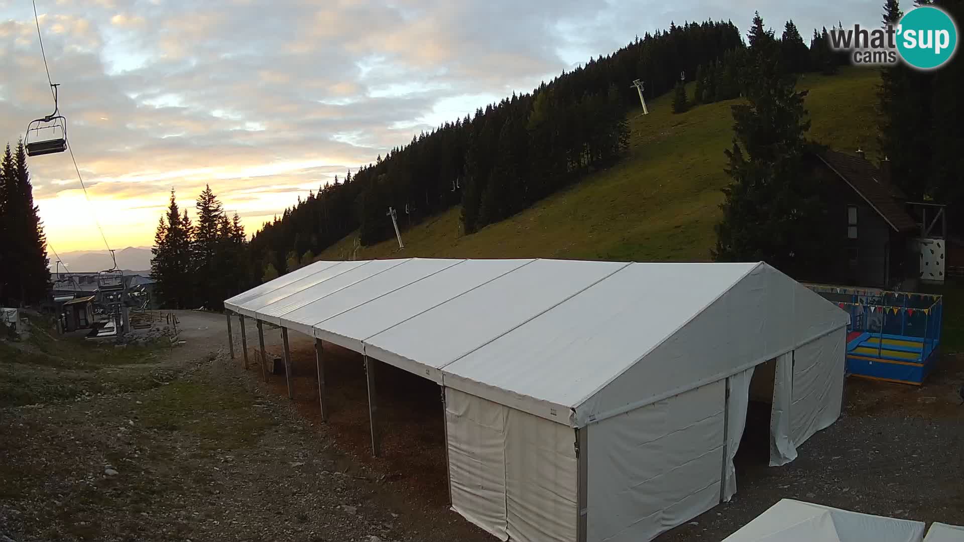 GOLTE stazione sciistica webcam – vista Medvedjak – Slovenia