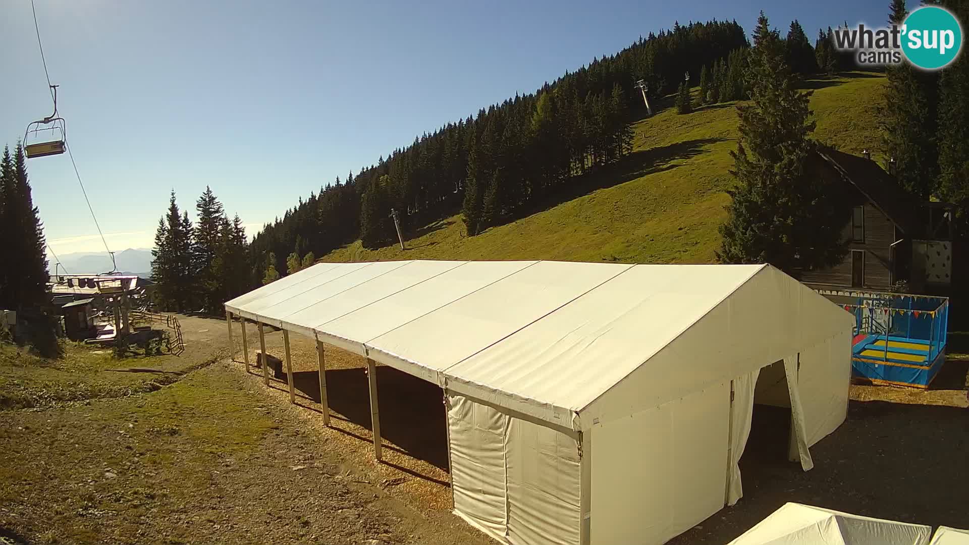 GOLTE Skigebiet webcam – Schöne Aussicht auf Medvedjak – Slowenien