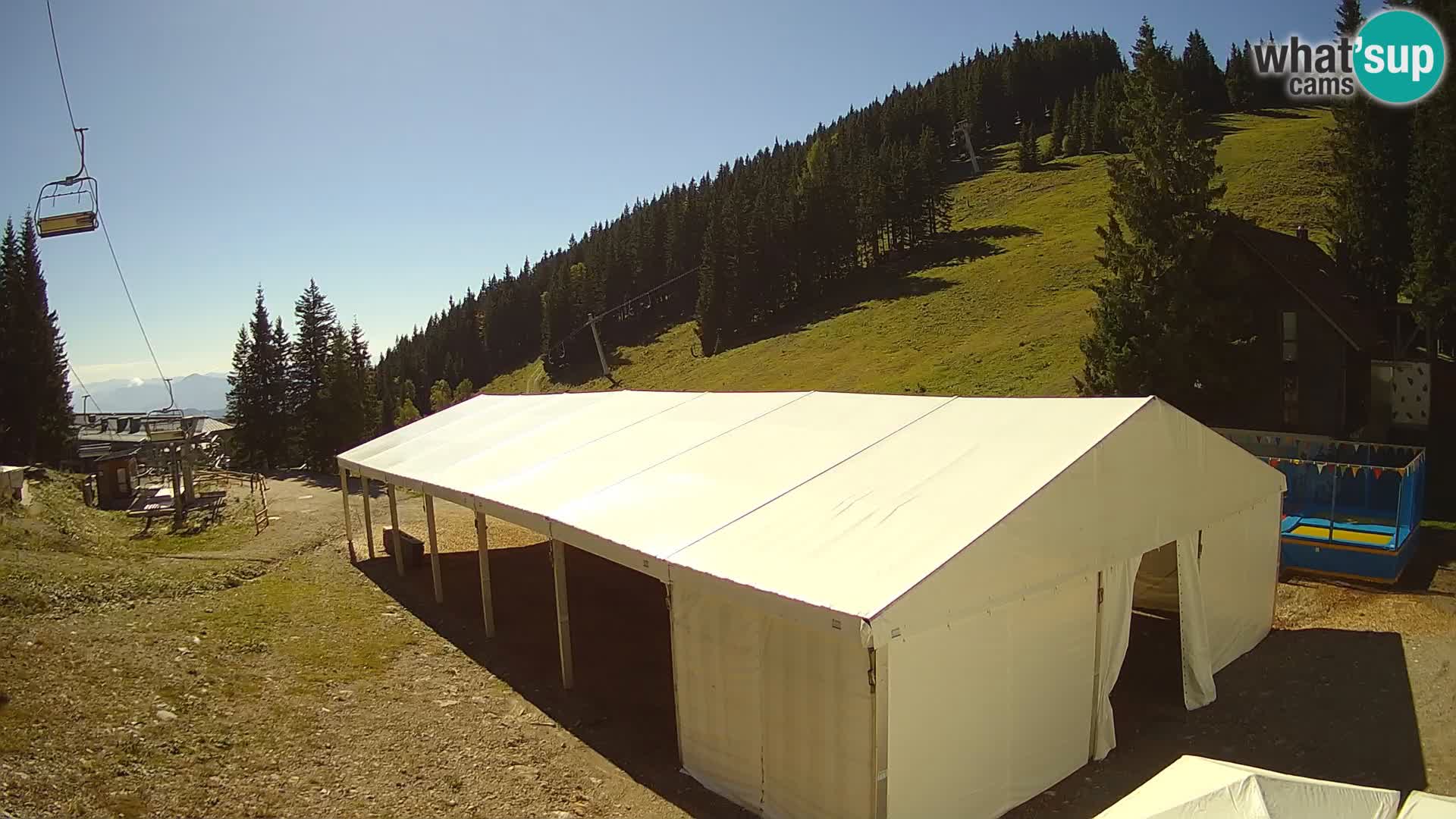 GOLTE Skigebiet webcam – Schöne Aussicht auf Medvedjak – Slowenien