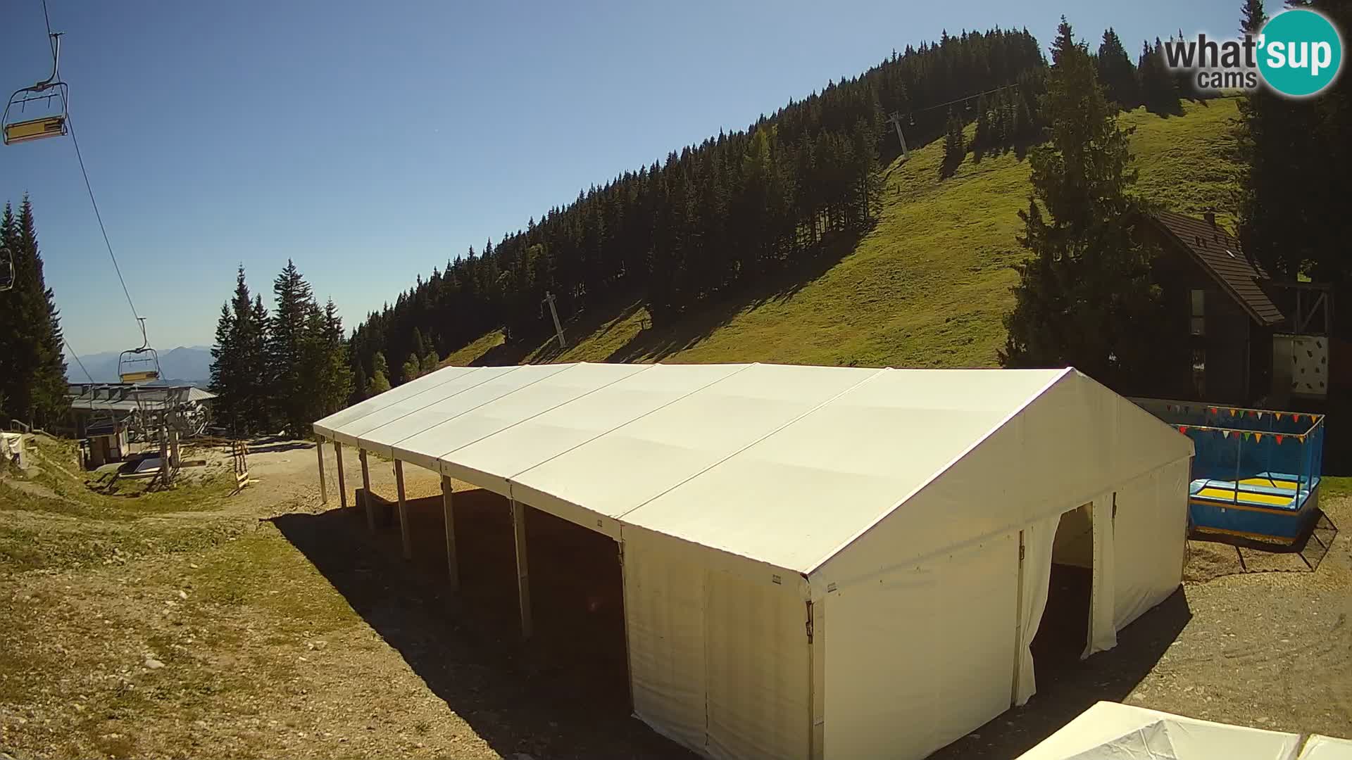 GOLTE Skigebiet webcam – Schöne Aussicht auf Medvedjak – Slowenien