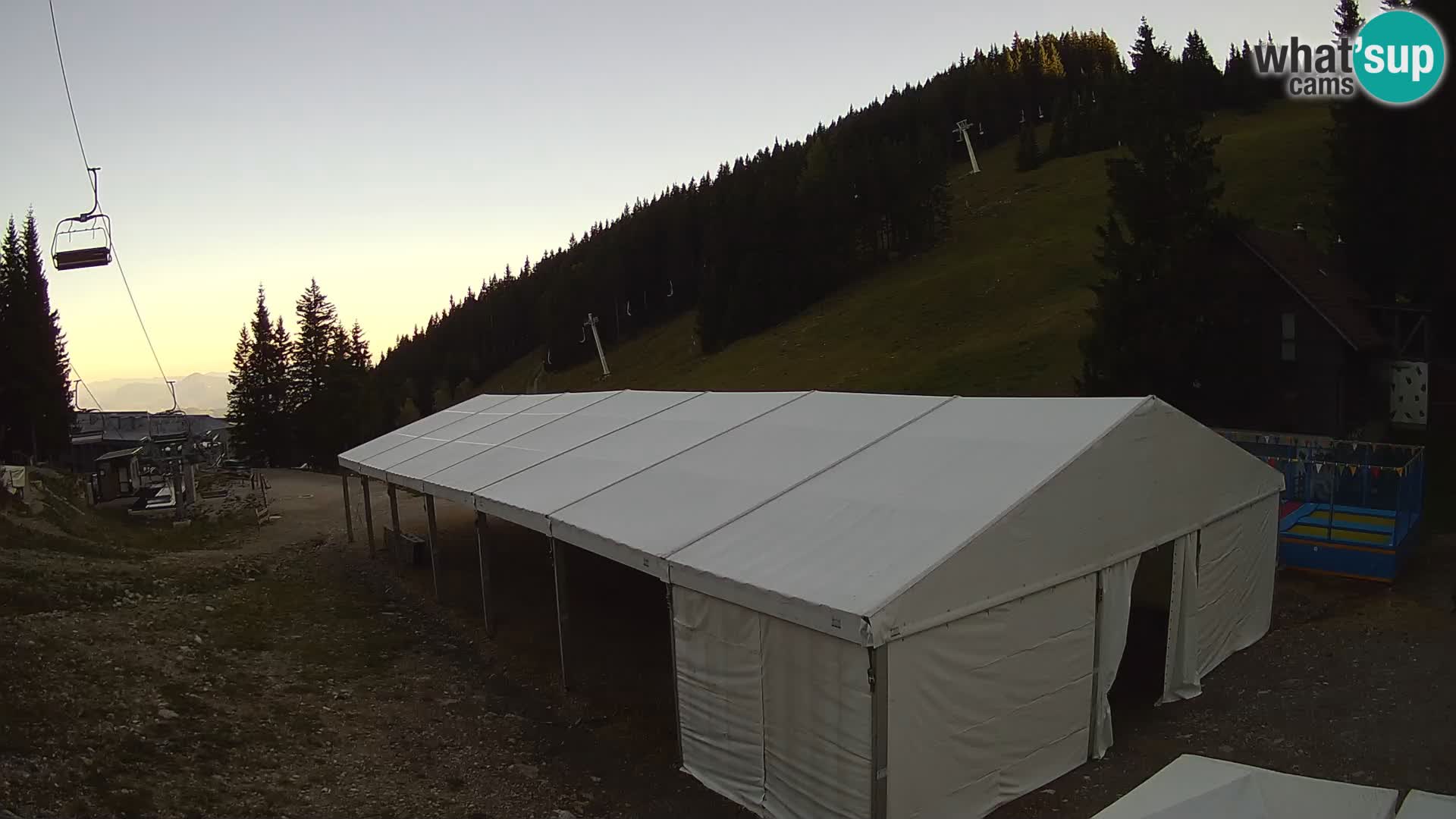 GOLTE Skigebiet webcam – Schöne Aussicht auf Medvedjak – Slowenien