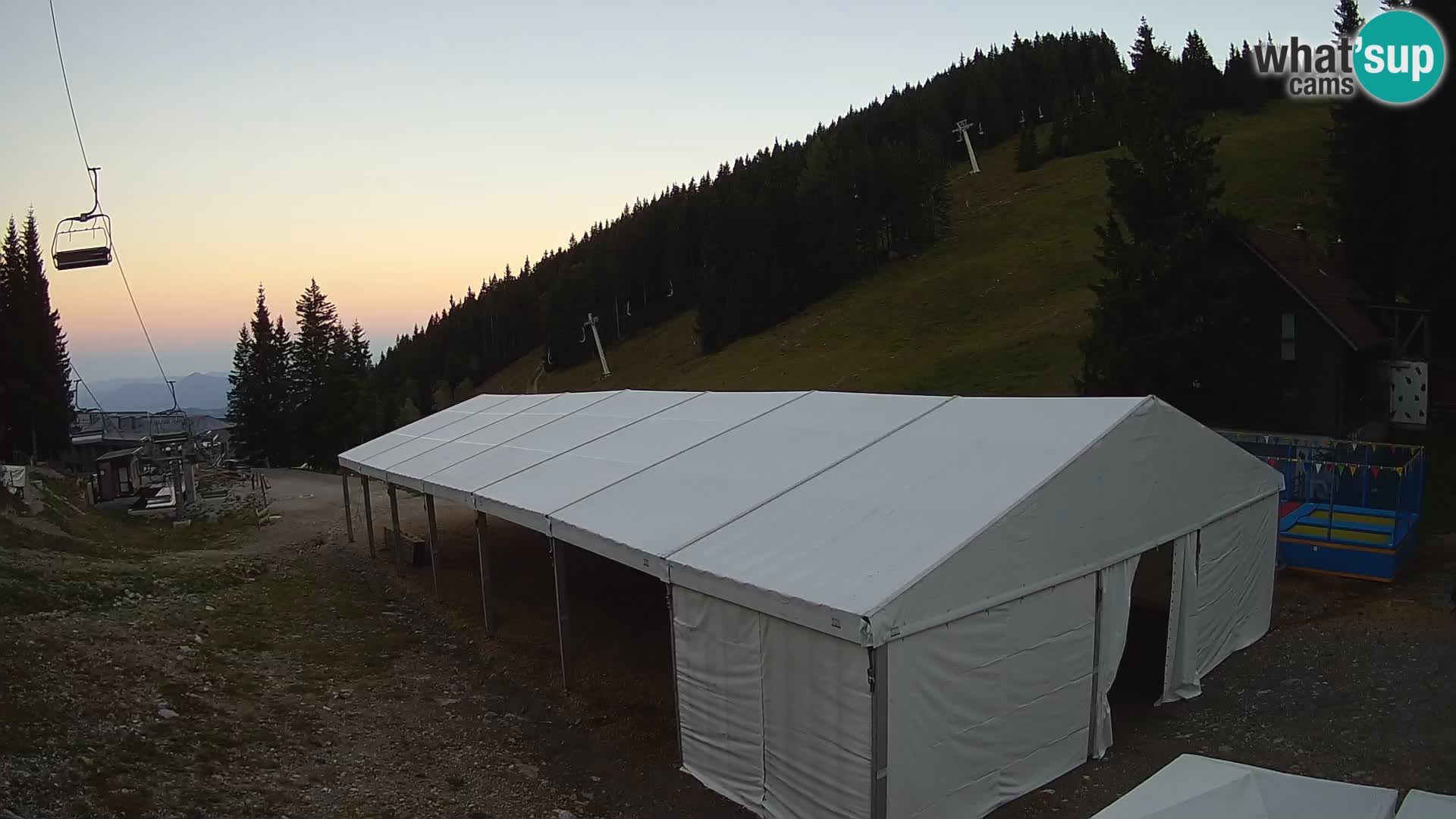 GOLTE Skigebiet webcam – Schöne Aussicht auf Medvedjak – Slowenien
