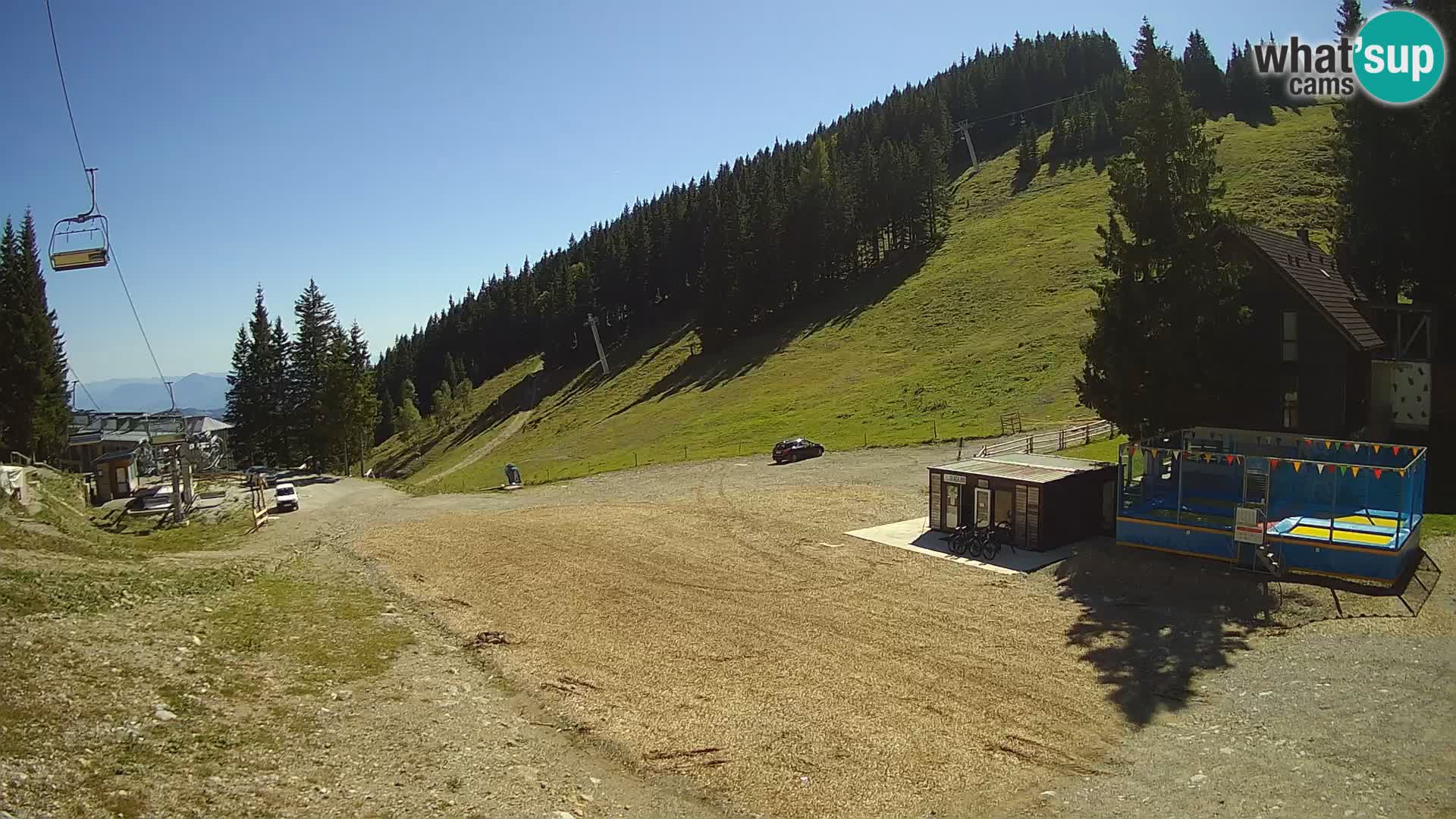 GOLTE Ski resort live webcam – view to Medvedjak – Slovenia