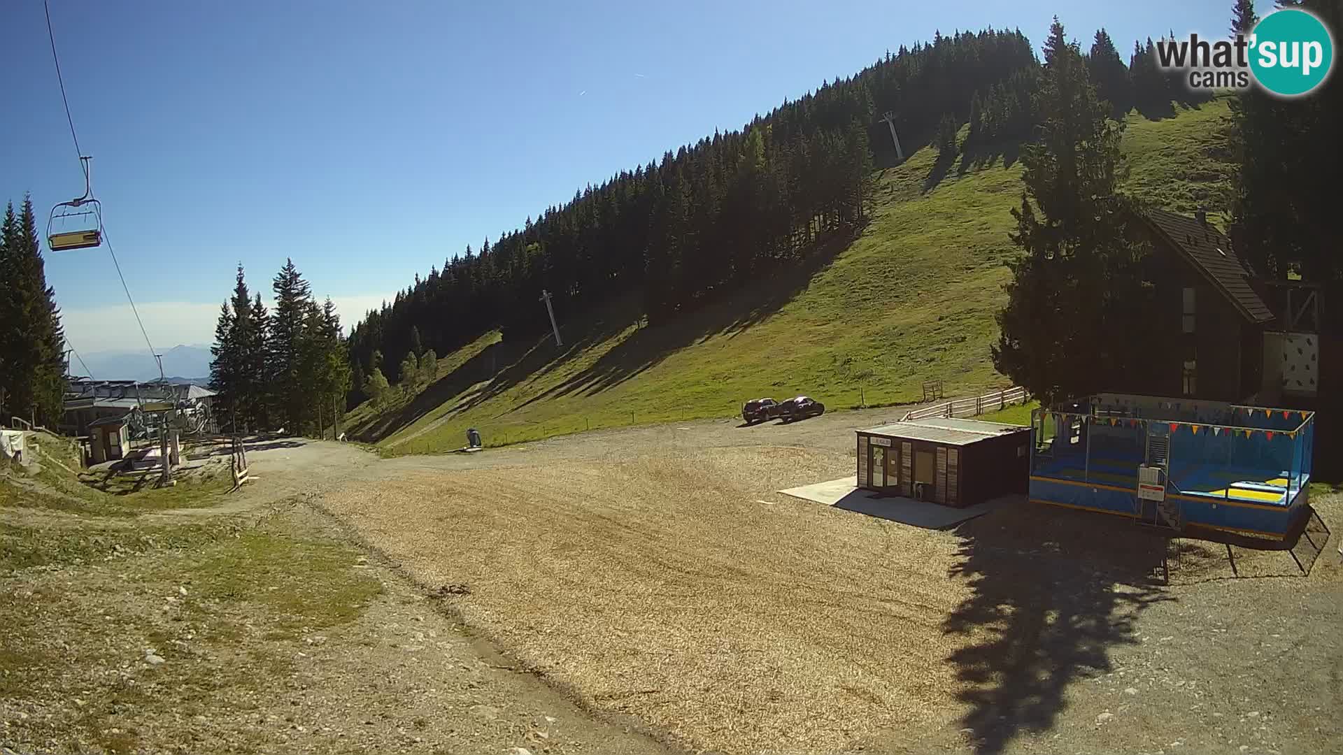 GOLTE skijalište web kamera – pogled na Medvedjak – Slovenija