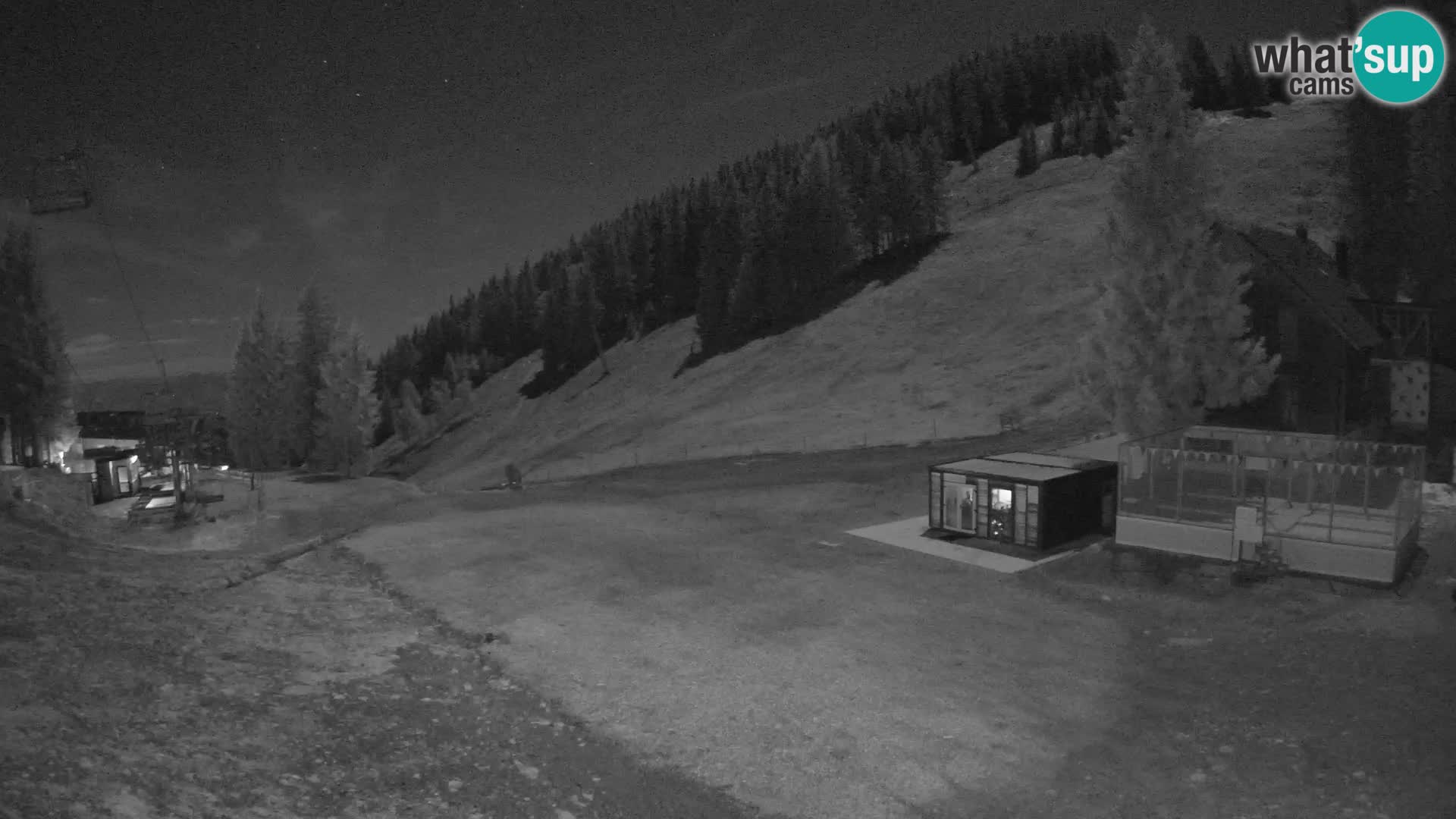 GOLTE skijalište web kamera – pogled na Medvedjak – Slovenija
