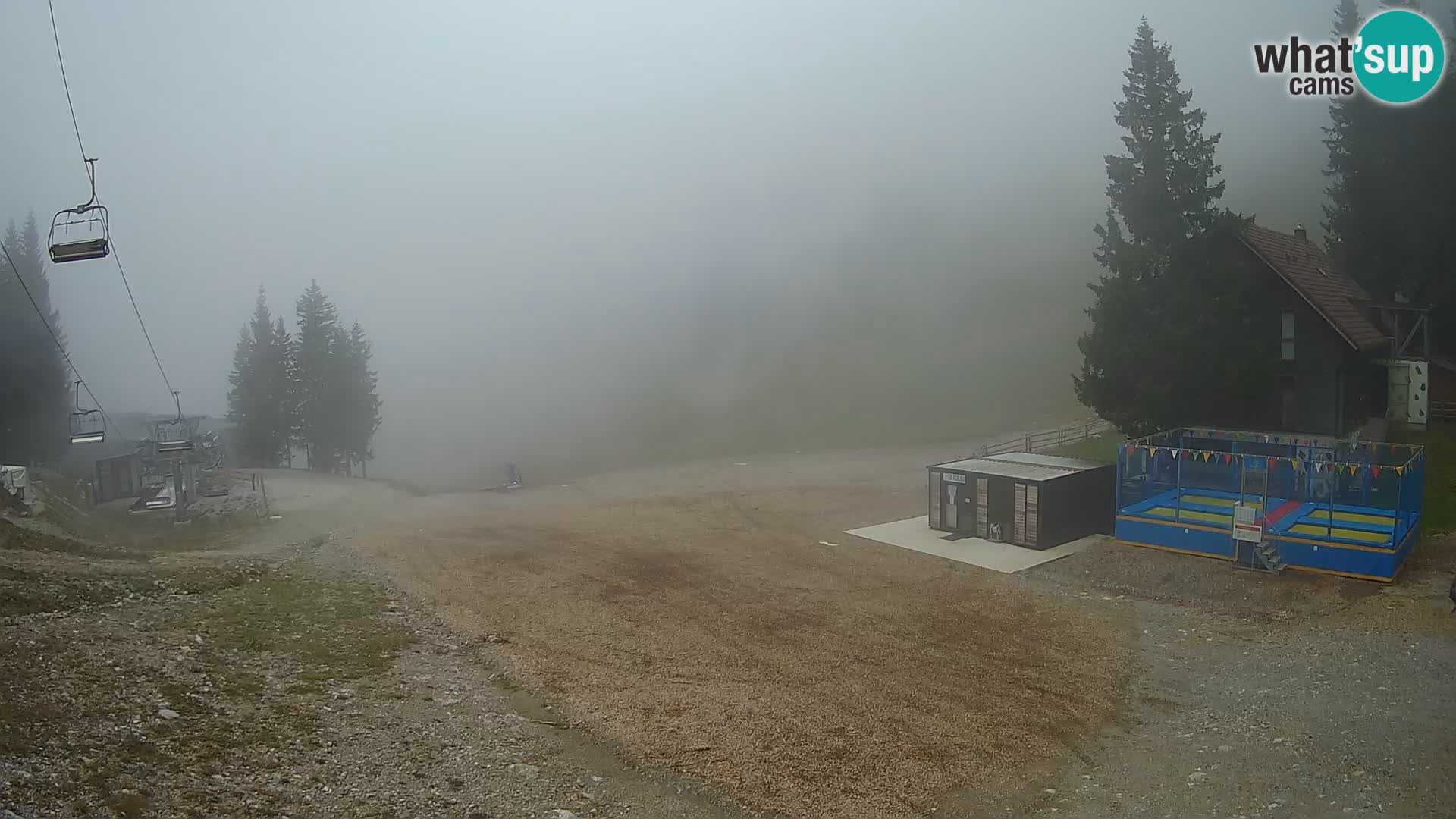 Cámara web en vivo de la estación de esquí GOLTE – vista a Medvedjak – Eslovenia