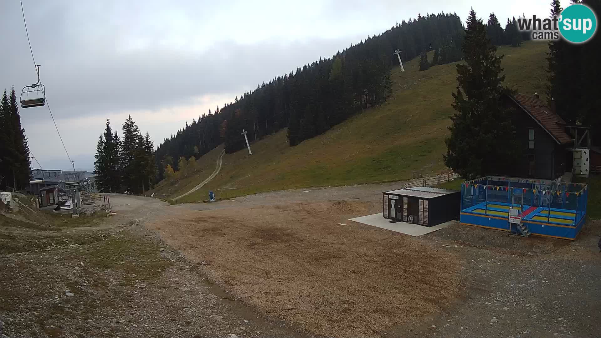 Webcam en direct de la station de ski de GOLTE – vue sur Medvedjak – Slovénie