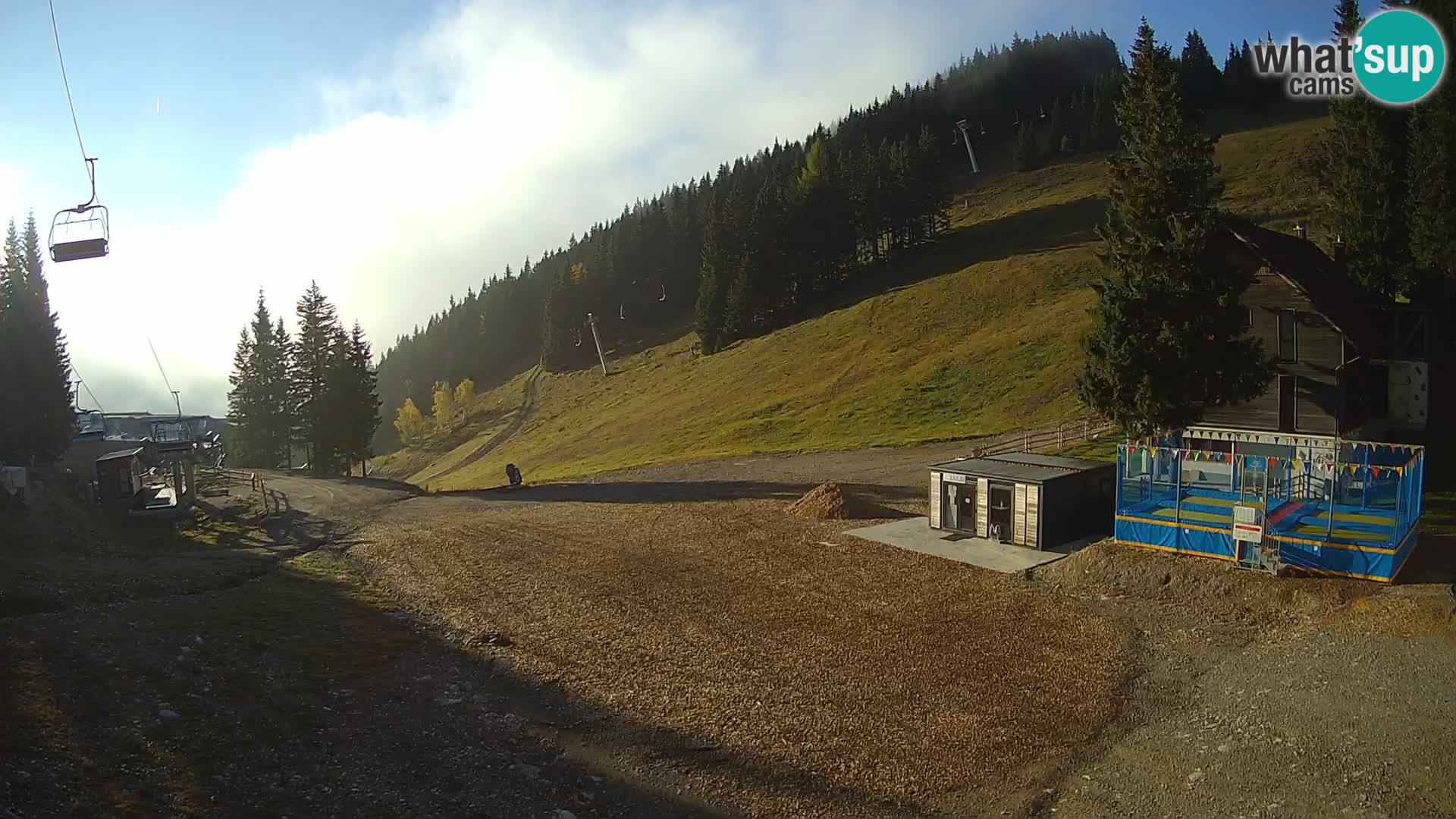 GOLTE Skigebiet webcam – Schöne Aussicht auf Medvedjak – Slowenien