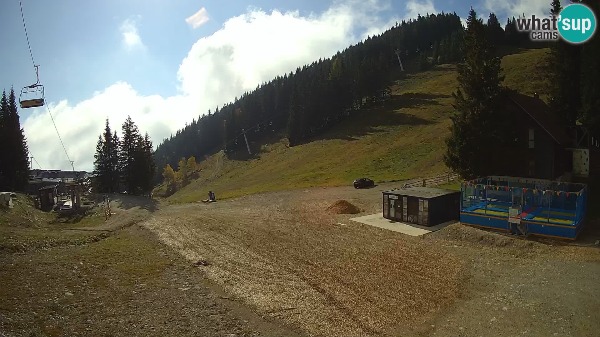 GOLTE Ski resort live webcam – view to Medvedjak – Slovenia