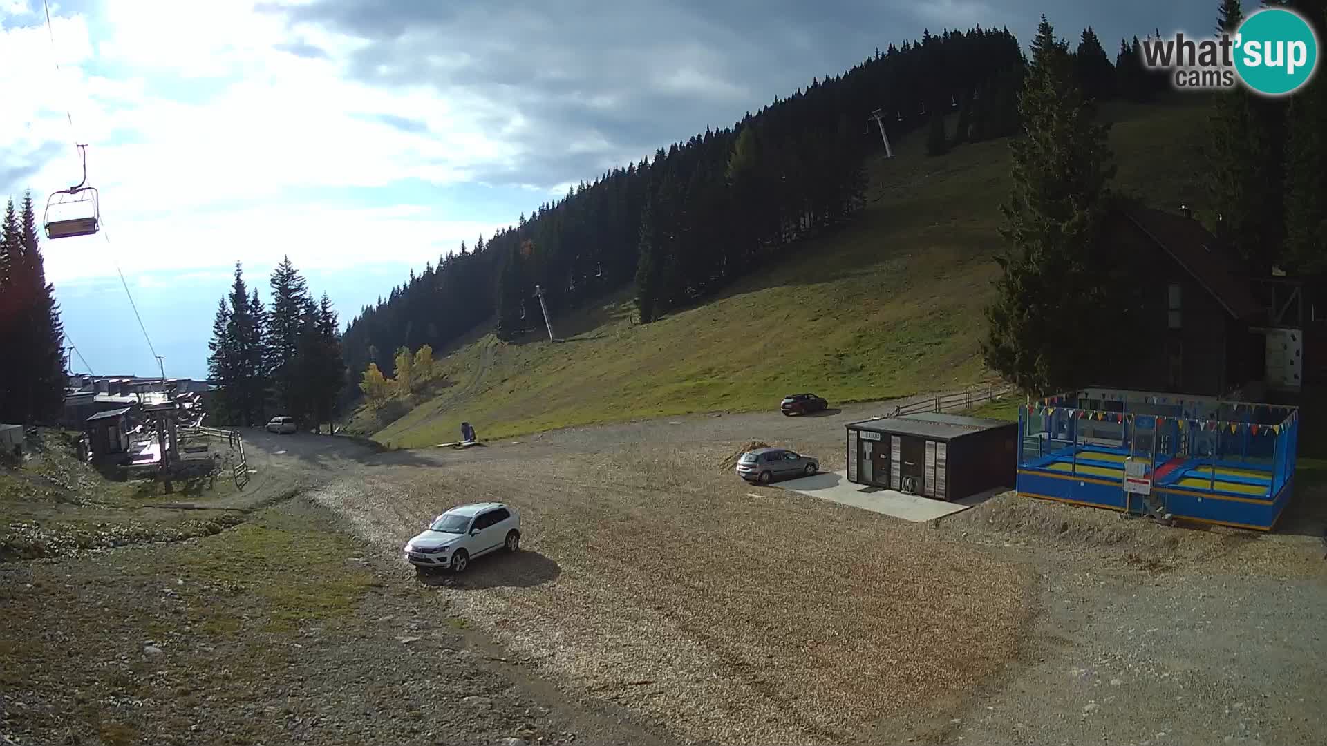 Webcam en direct de la station de ski de GOLTE – vue sur Medvedjak – Slovénie