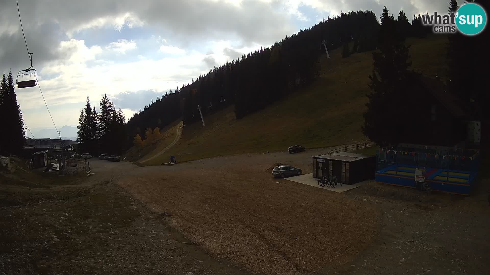 Webcam en direct de la station de ski de GOLTE – vue sur Medvedjak – Slovénie
