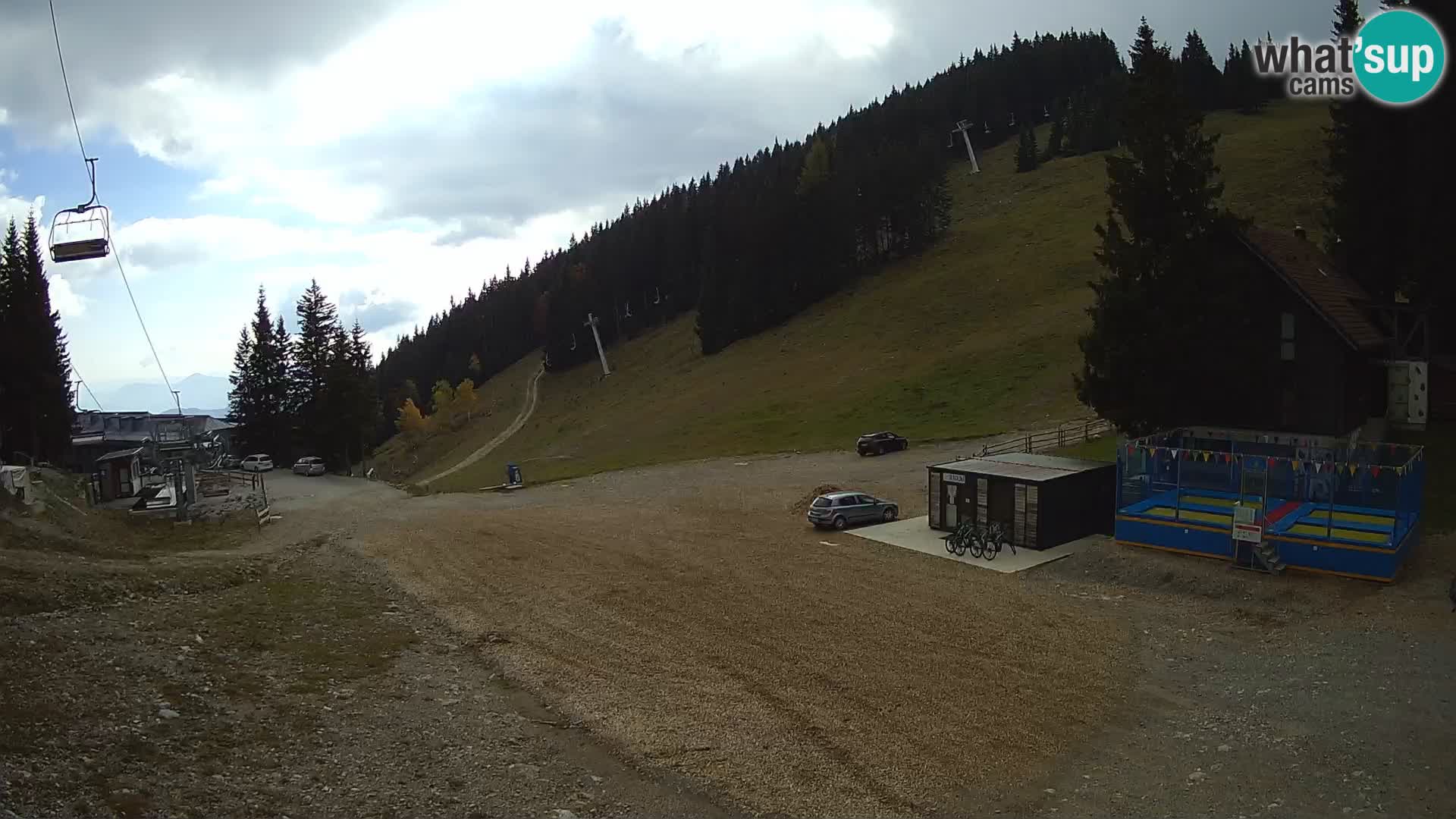GOLTE Ski resort live webcam – view to Medvedjak – Slovenia