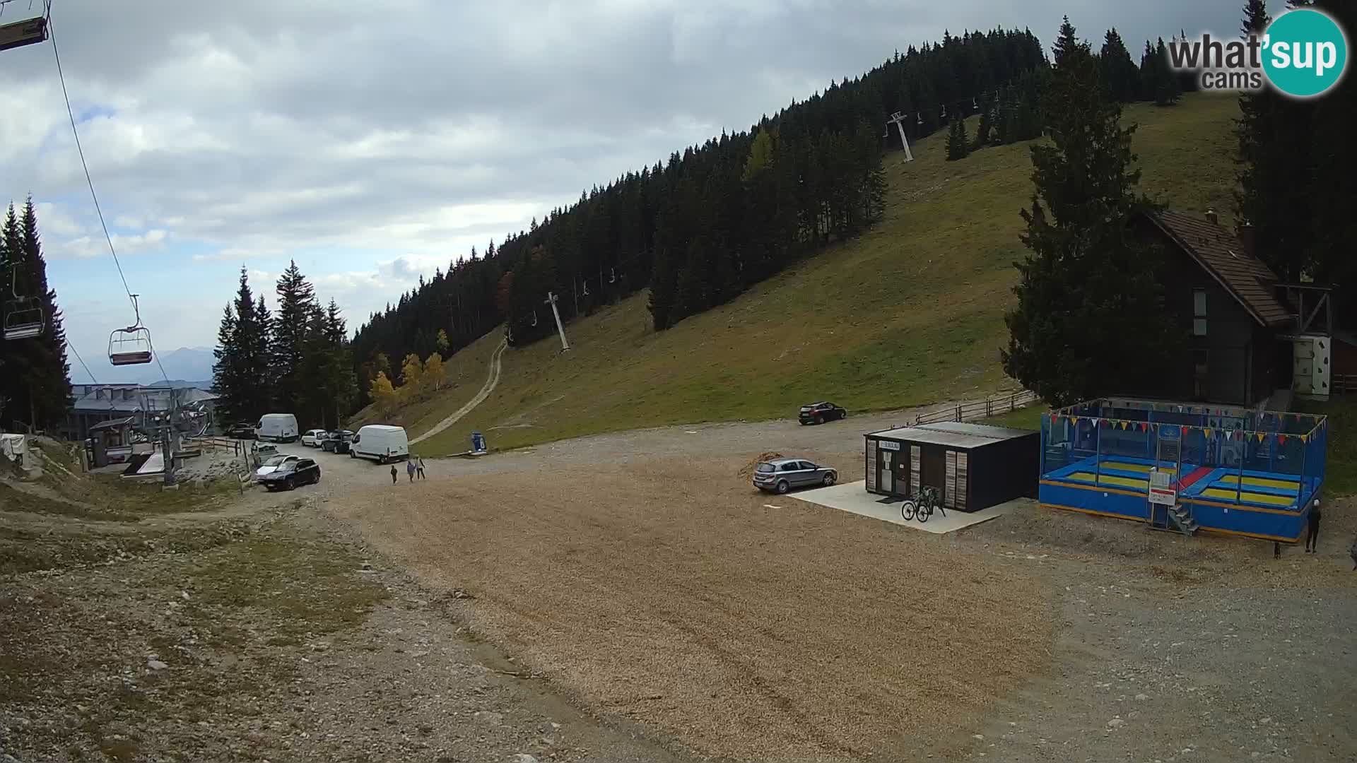 GOLTE Ski resort live webcam – view to Medvedjak – Slovenia