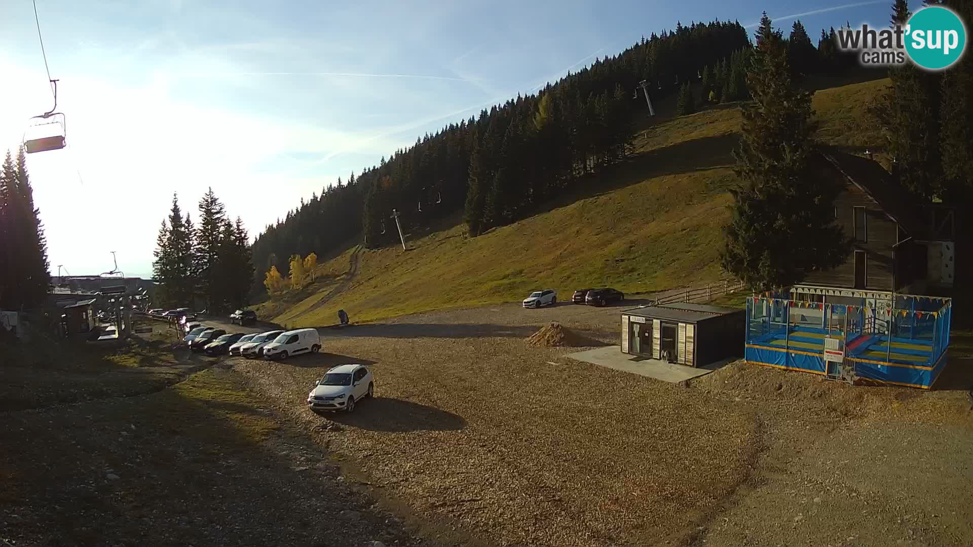 GOLTE Ski resort live webcam – view to Medvedjak – Slovenia