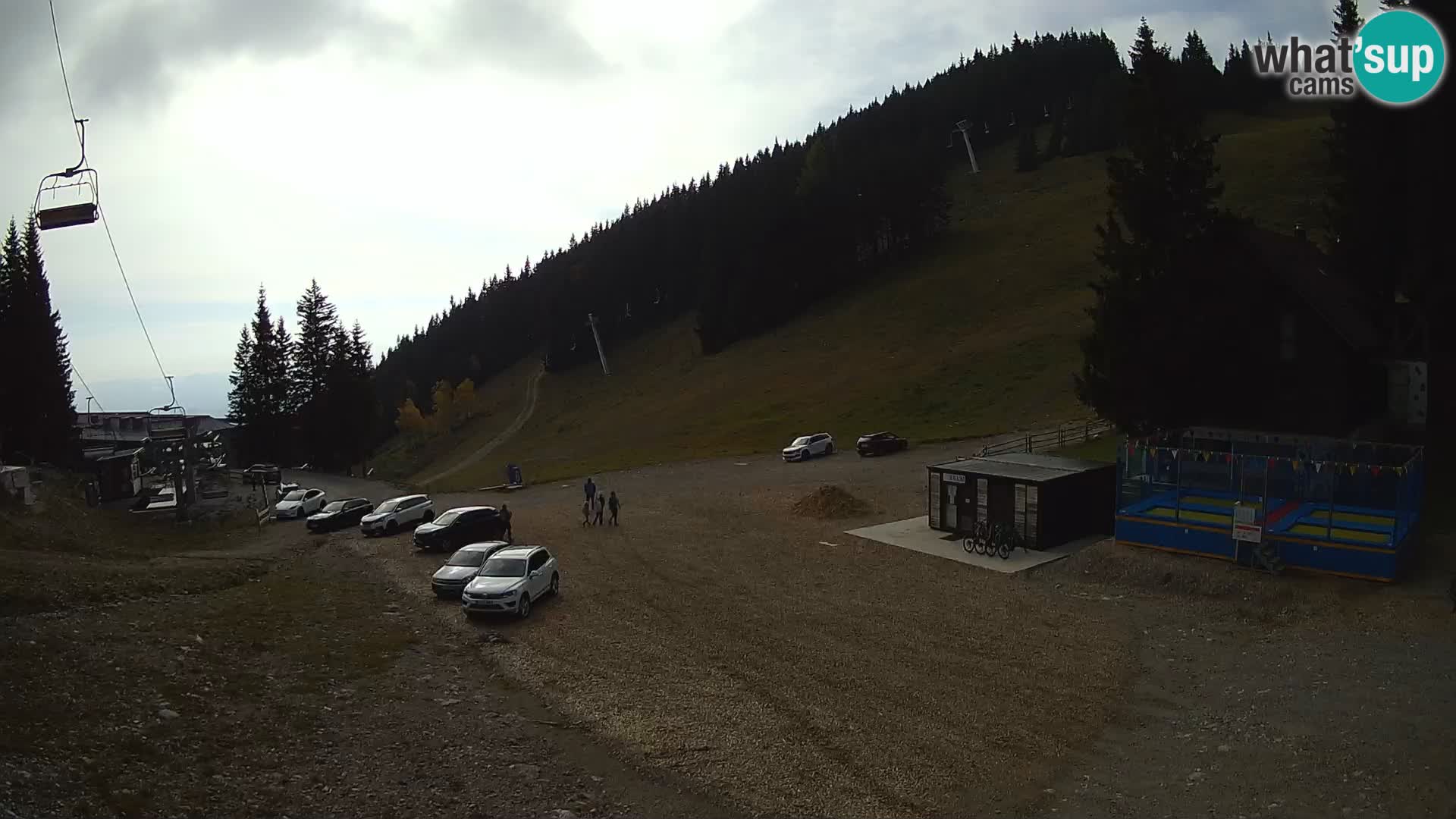 GOLTE Ski resort live webcam – view to Medvedjak – Slovenia