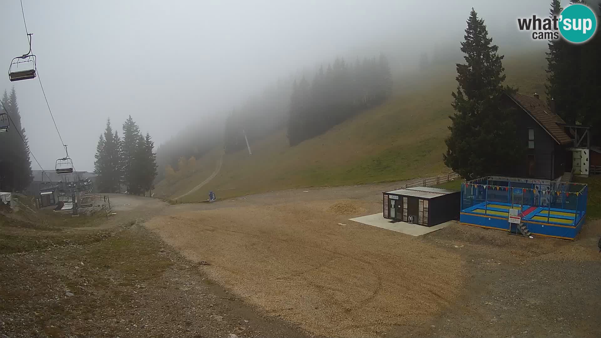 GOLTE Ski resort live webcam – view to Medvedjak – Slovenia