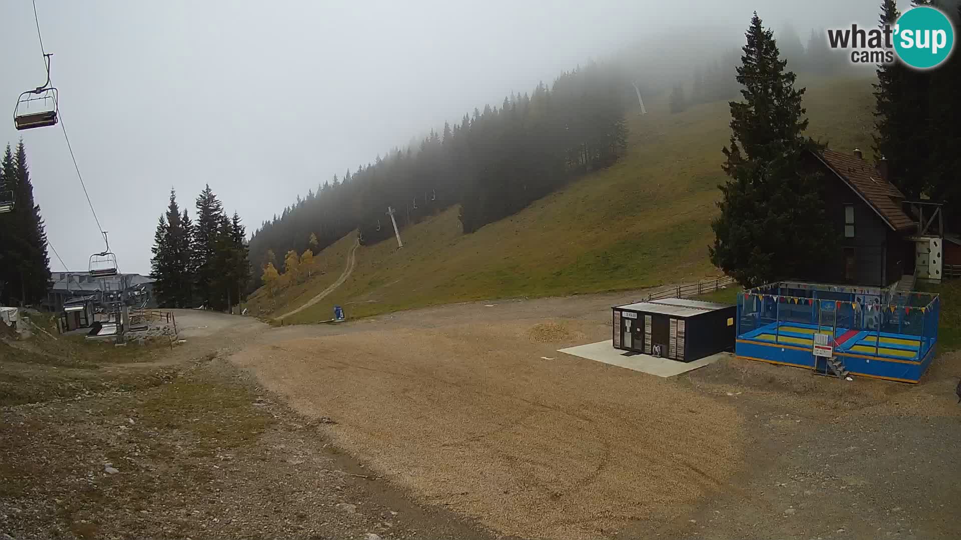 Webcam en direct de la station de ski de GOLTE – vue sur Medvedjak – Slovénie