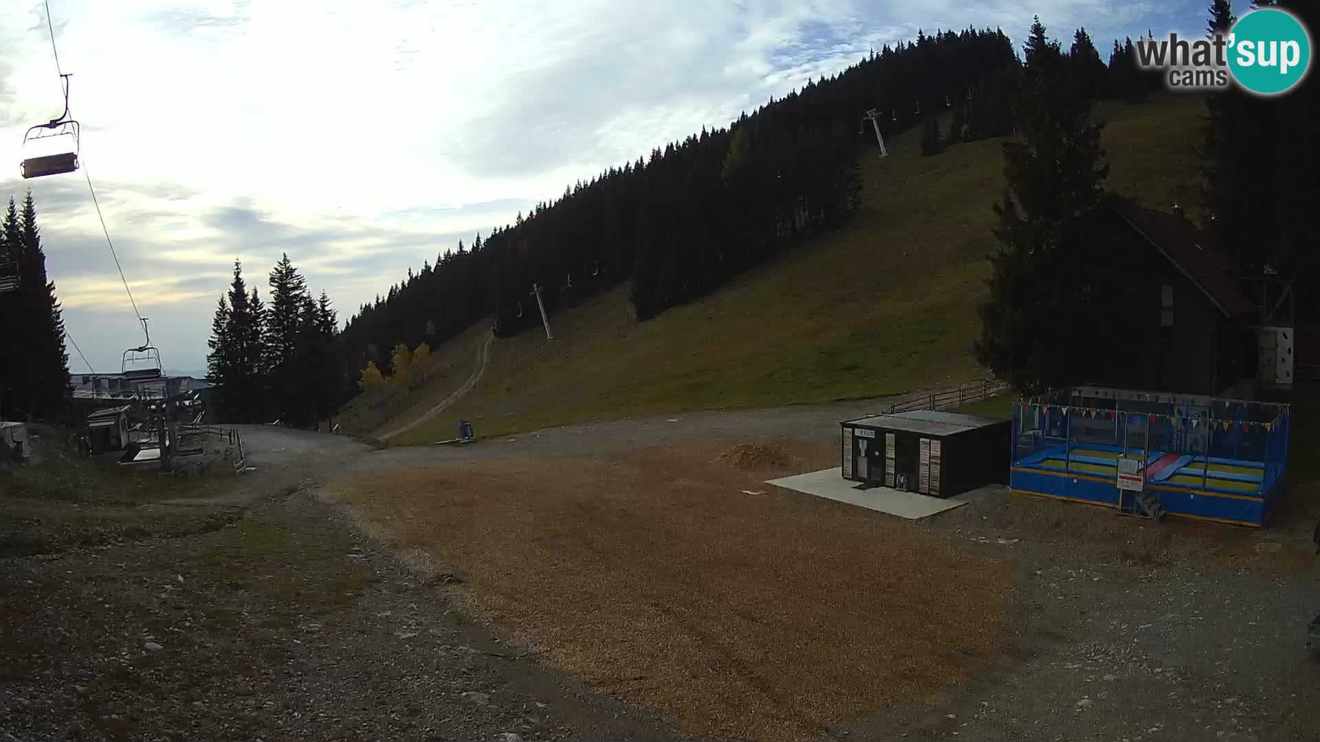 GOLTE skijalište web kamera – pogled na Medvedjak – Slovenija