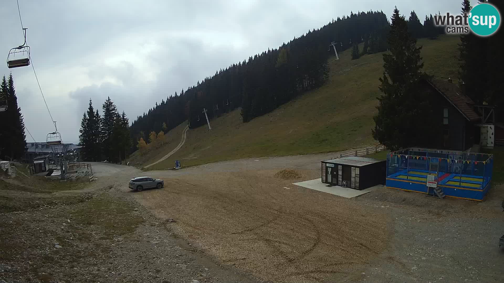 GOLTE skijalište web kamera – pogled na Medvedjak – Slovenija