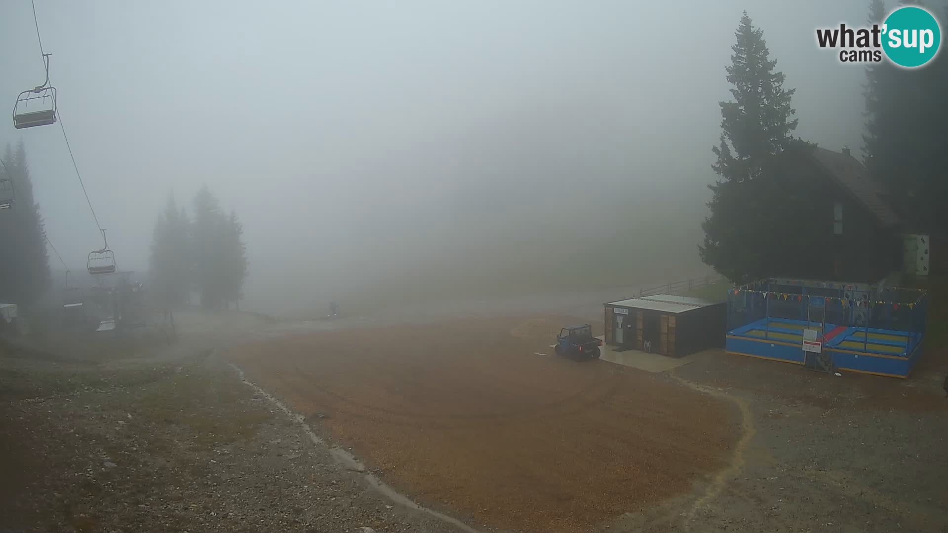 Cámara web en vivo de la estación de esquí GOLTE – vista a Medvedjak – Eslovenia