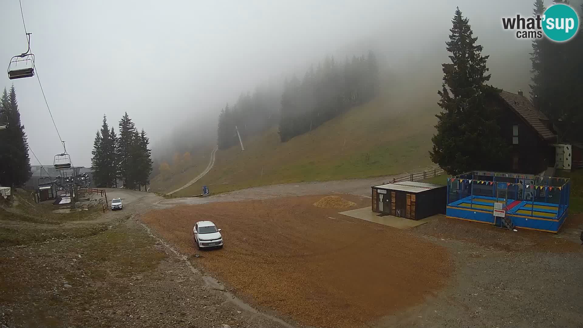 GOLTE skijalište web kamera – pogled na Medvedjak – Slovenija