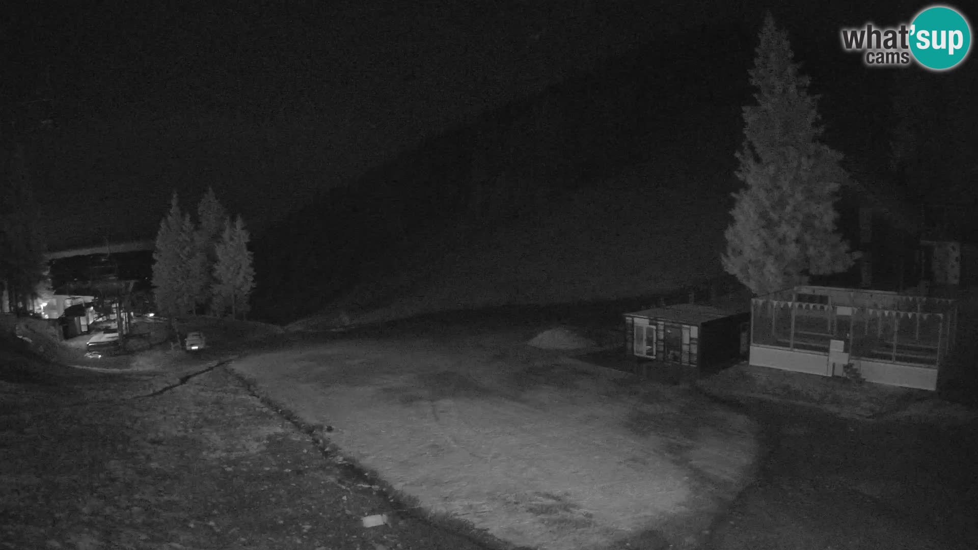 Cámara web en vivo de la estación de esquí GOLTE – vista a Medvedjak – Eslovenia