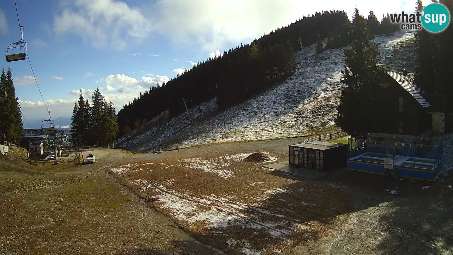 GOLTE Ski resort live webcam – view to Medvedjak – Slovenia