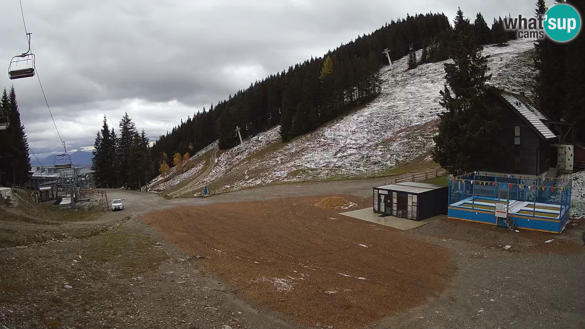 GOLTE Skigebiet webcam – Schöne Aussicht auf Medvedjak – Slowenien