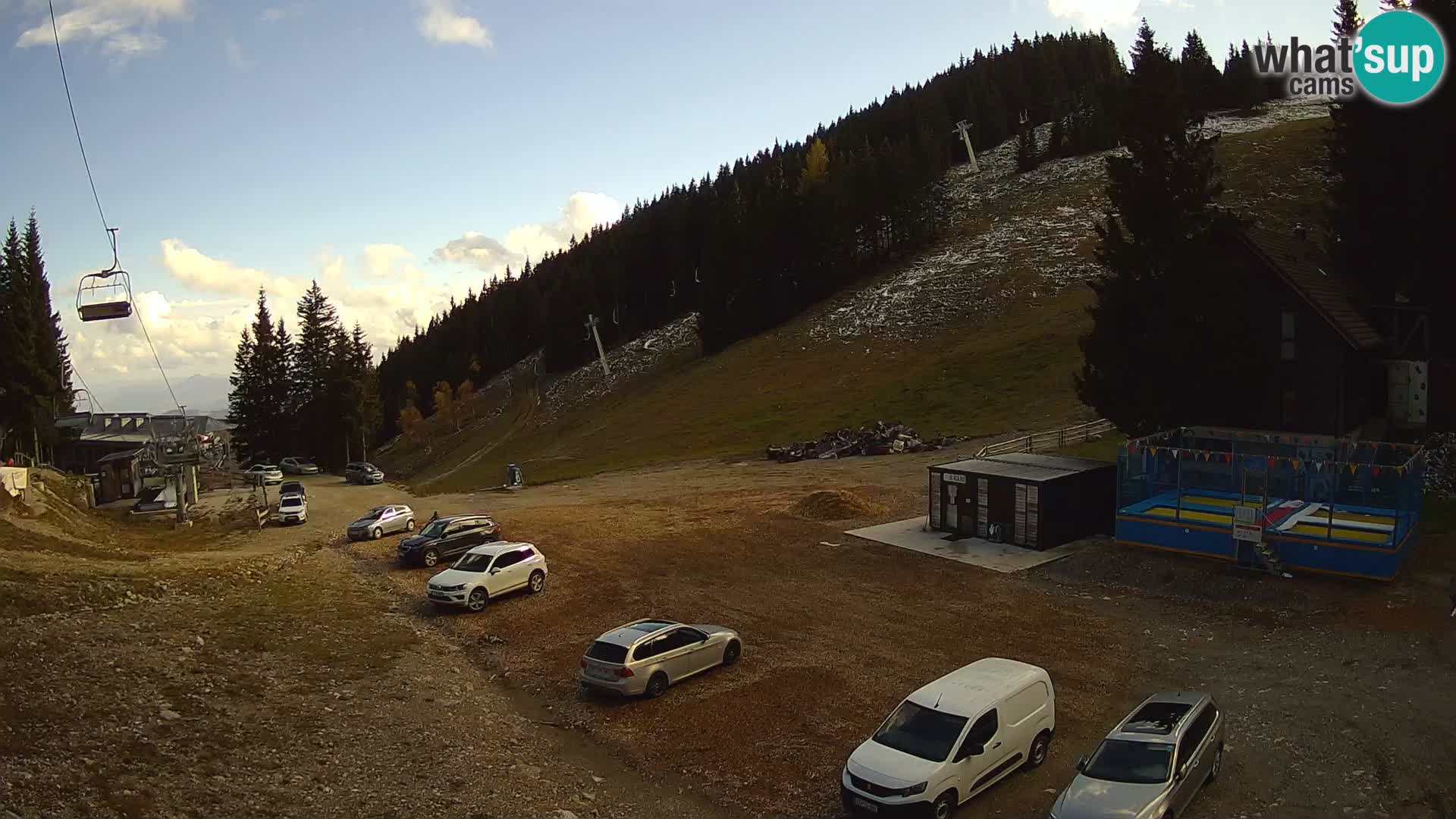 GOLTE Ski resort live webcam – view to Medvedjak – Slovenia