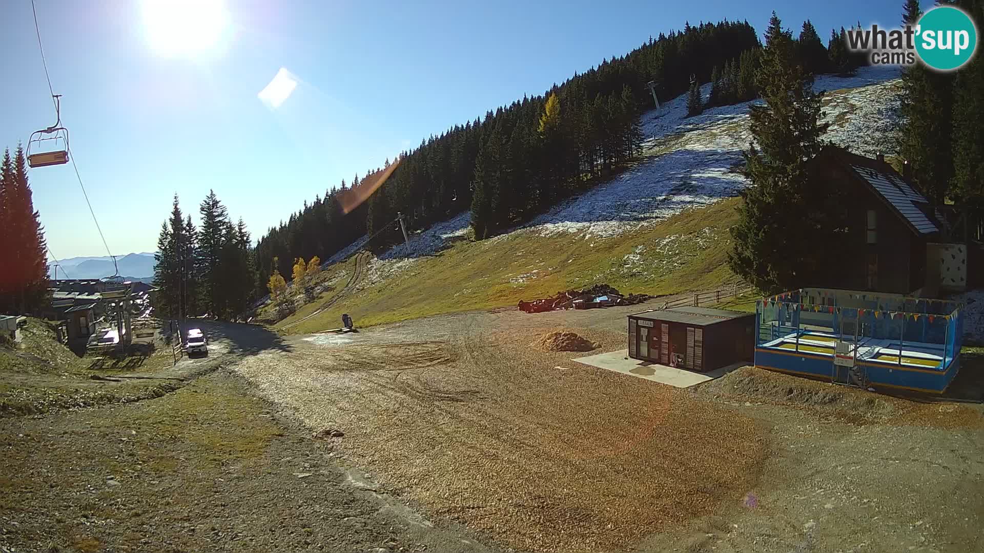 GOLTE Skigebiet webcam – Schöne Aussicht auf Medvedjak – Slowenien