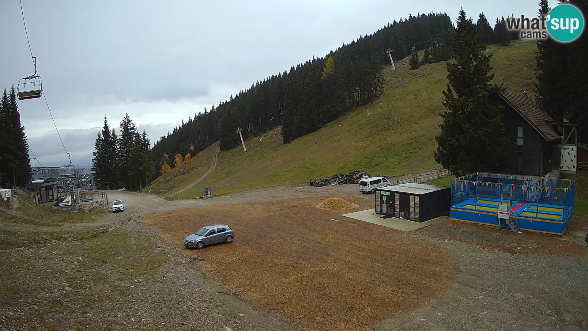 GOLTE Ski resort live webcam – view to Medvedjak – Slovenia