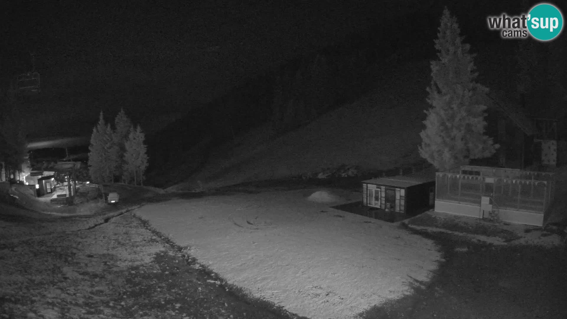 Cámara web en vivo de la estación de esquí GOLTE – vista a Medvedjak – Eslovenia