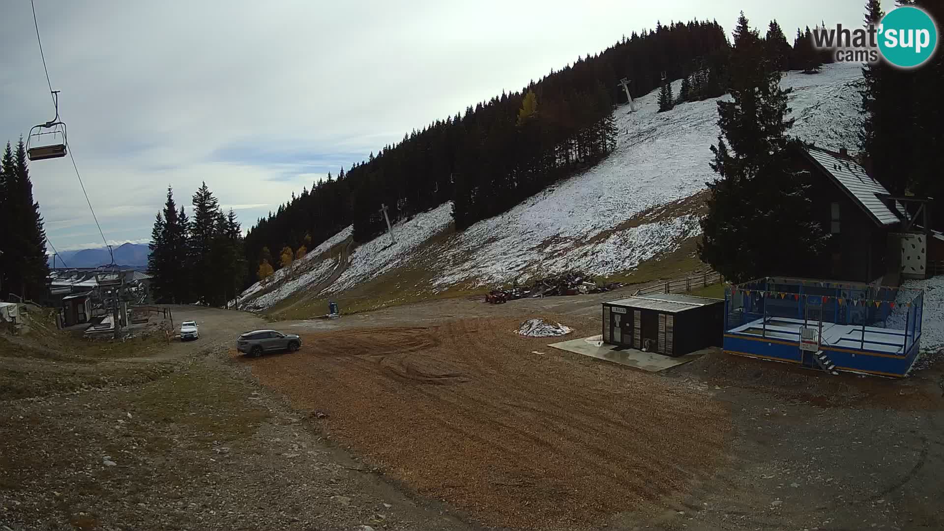 GOLTE Skigebiet webcam – Schöne Aussicht auf Medvedjak – Slowenien